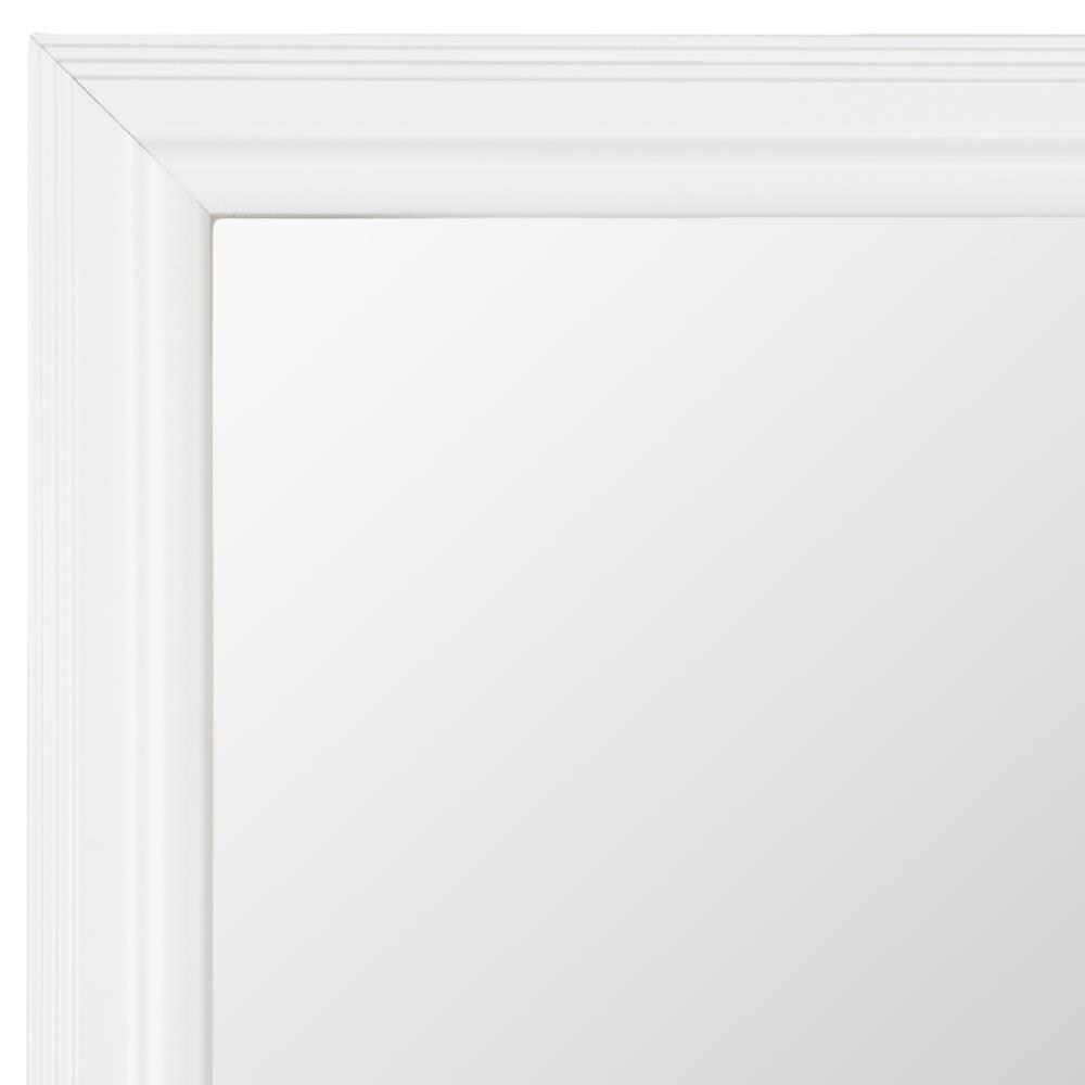 Essex Mirror Frame Kit - A DIY Framing Kit for MIRRORS. Mirror Not Included Red Barrel Studio Finish: White, Size: 43 x 37