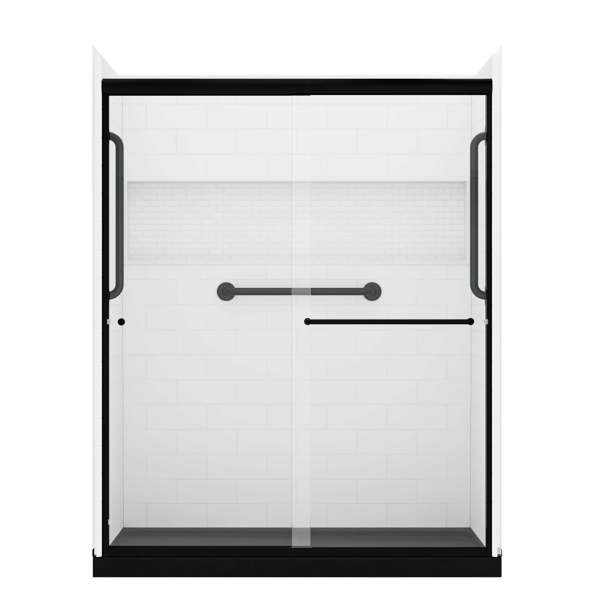 Laurel Mountain LM6030LTSKRMM Alcove-Shower-Kit - View #3