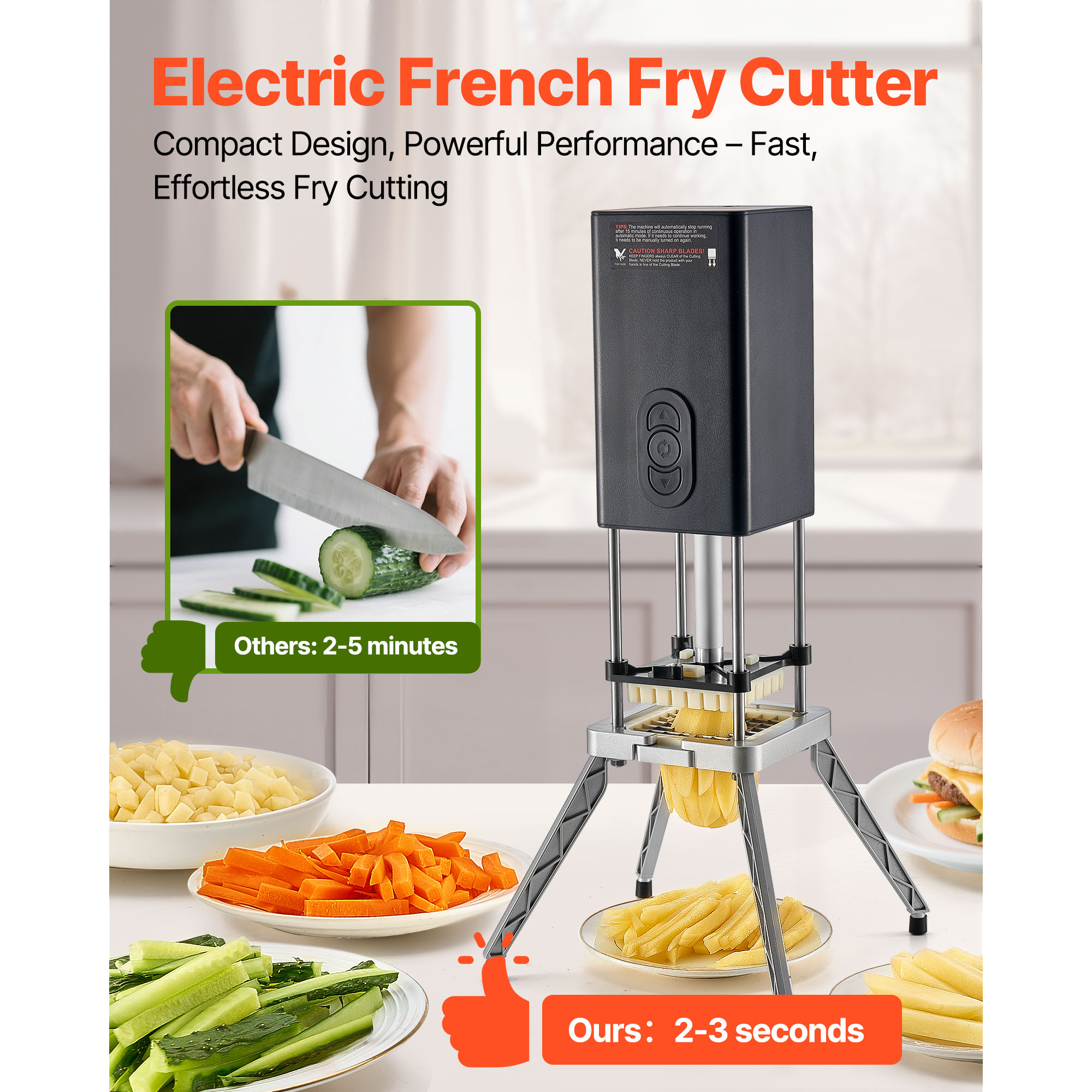 VEVOR SCDDQTJ58W2J08296V1 Food-Slicers - View #2