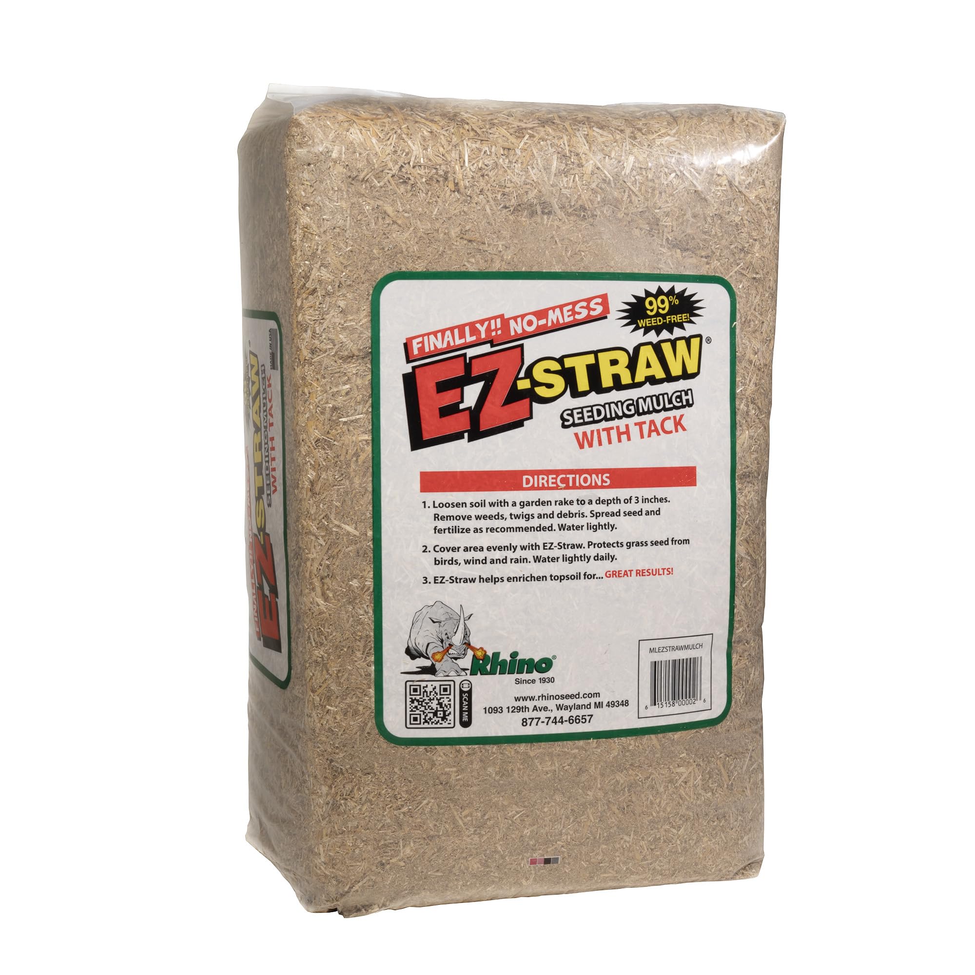 EZ Straw EZ2.5-01 Pine-Needles-Straw-Mulch - View #2
