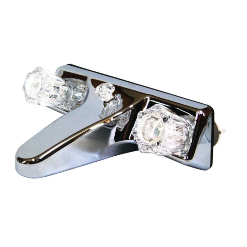 US Hardware  Utopia Tub and Shower Faucet 8 in Center Chrome