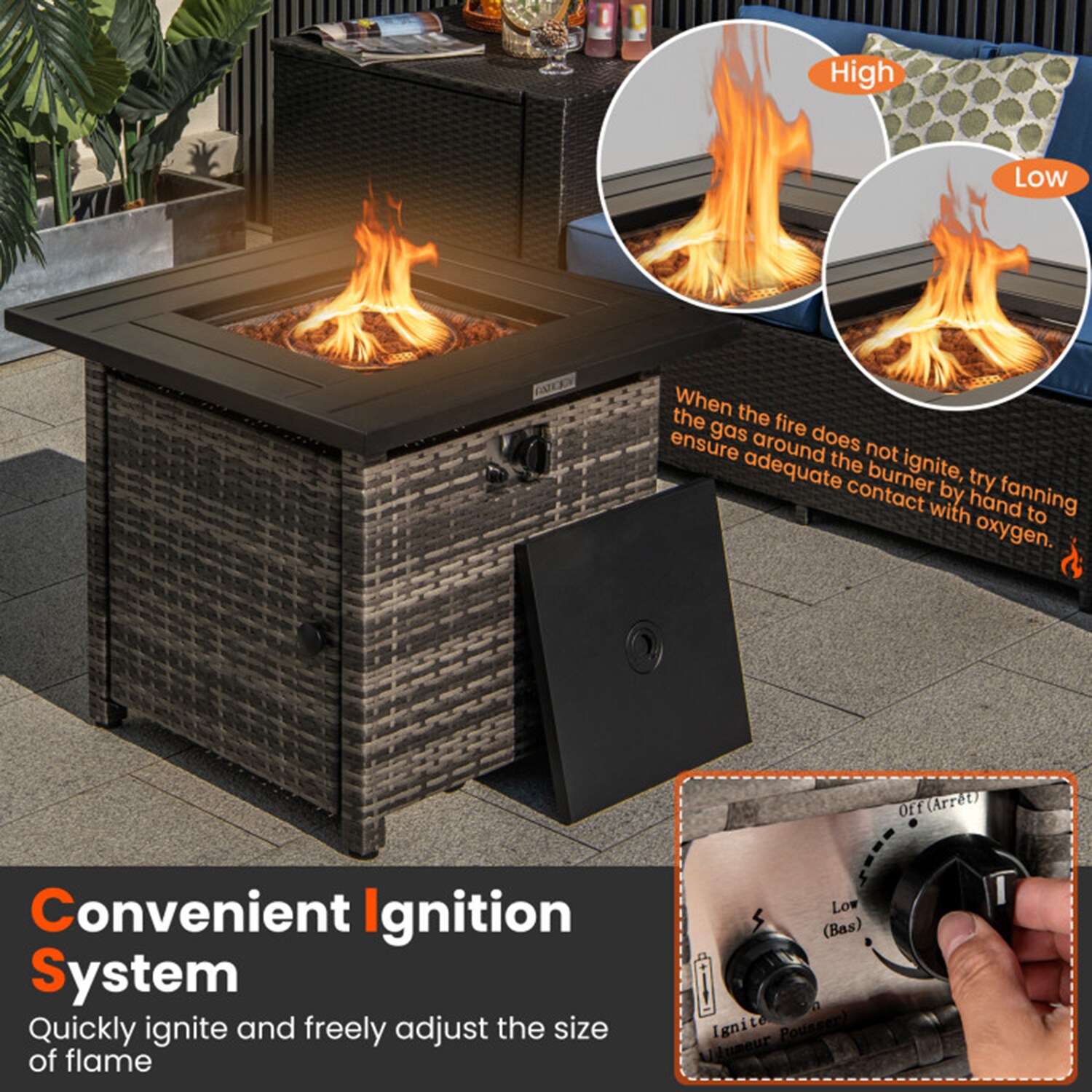 Mondawe MO-NP11846GR Outdoor-Gas-Firepits - View #4