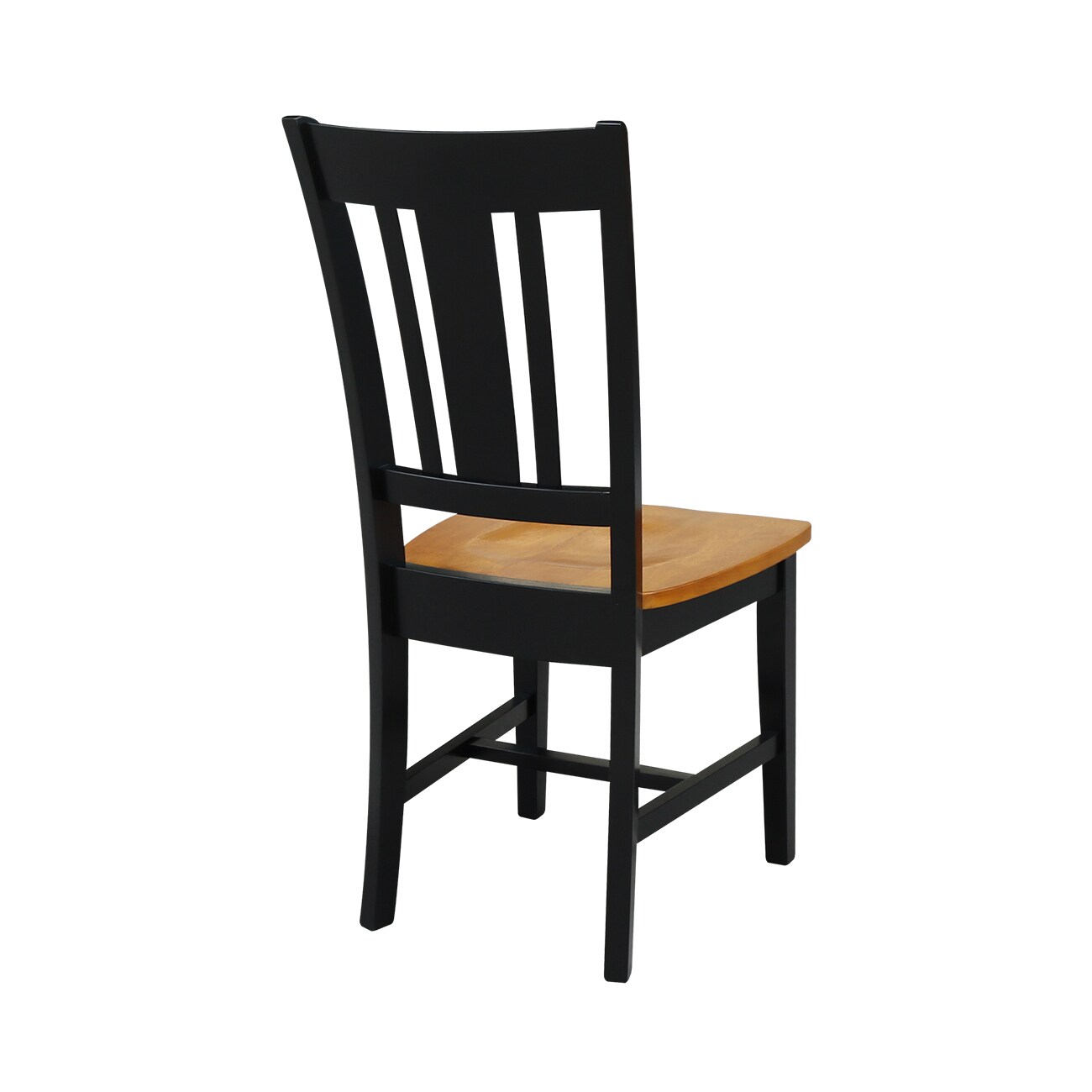 International Concepts Set of 2 Traditional Dining Side Chair (Wood ...