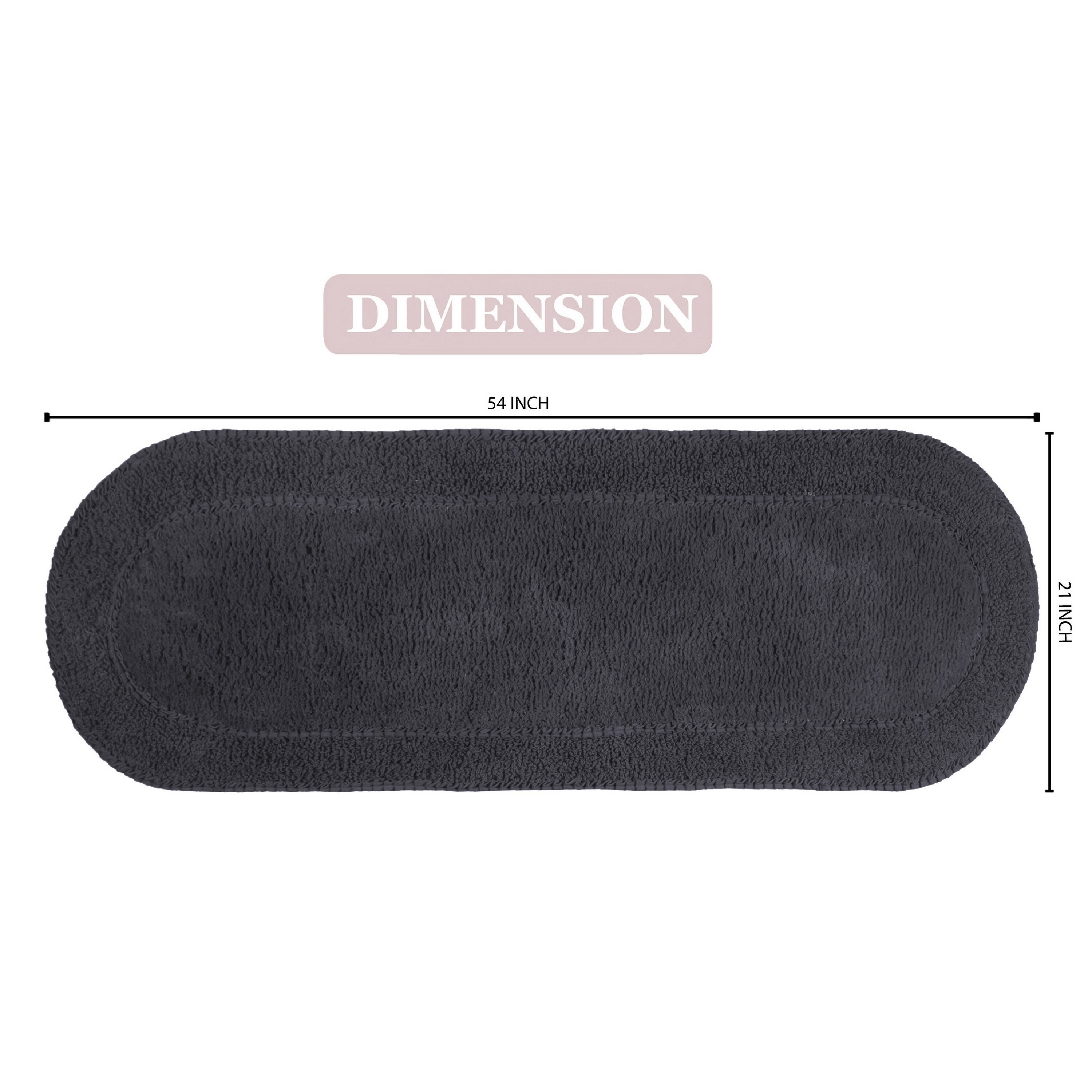 Home Weavers BDR2154GY Bath-Rugs - View #3
