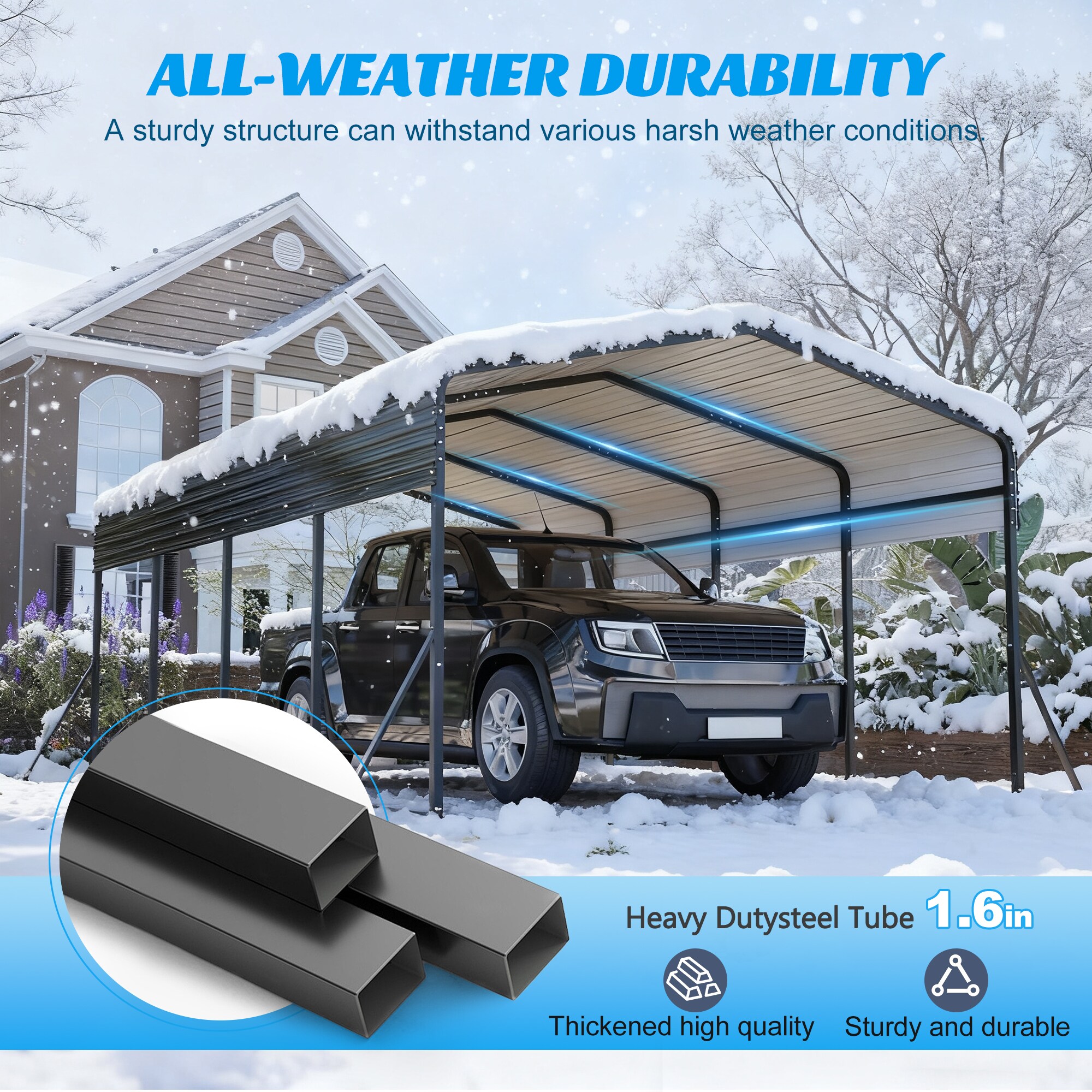 GDFStudio 368732 Carport-Covers - View #4