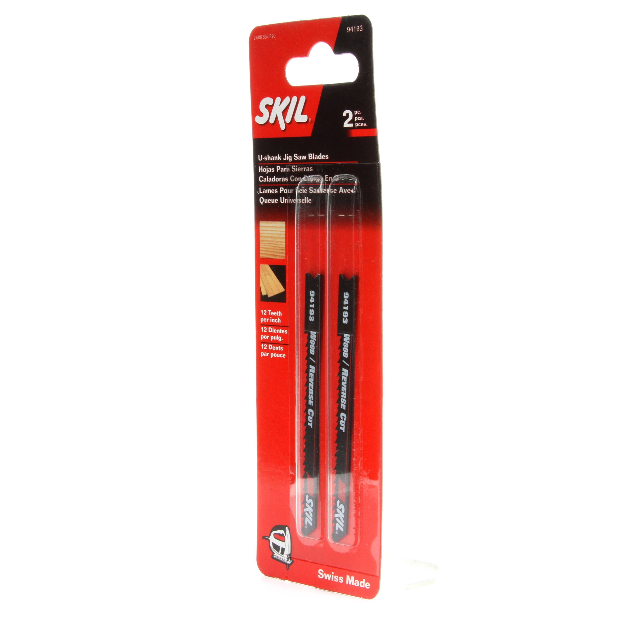 Skil 13-Pack U-Shank Jigsaw Blade Set 