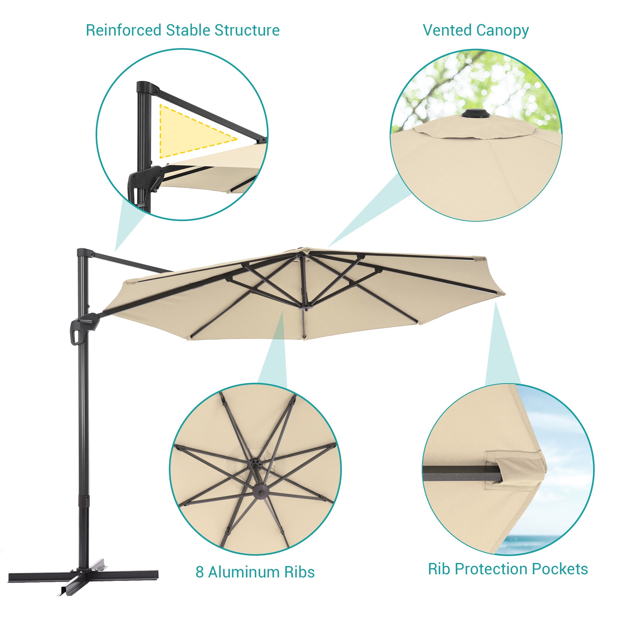 Sonkuki SD-ZD11BG Umbrellas-2 - View #3