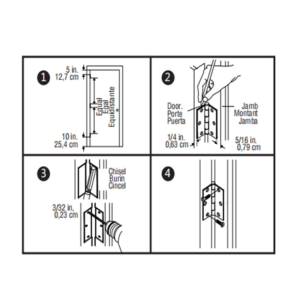 RELIABILT 16-8906 Entry-Door-Hinges - View #5