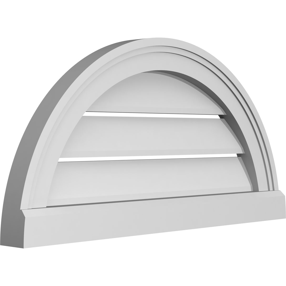 Ekena Millwork GVPHR24X1203SF Gable-Vents - View #2