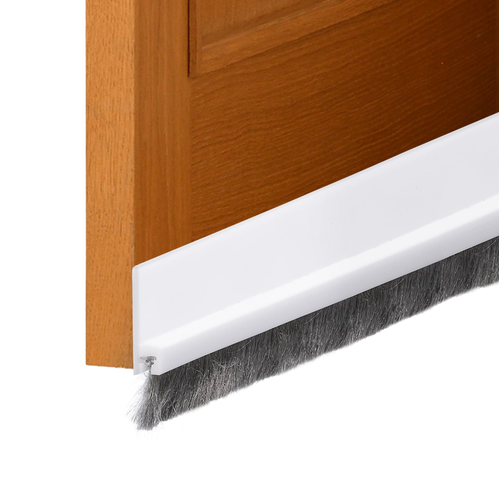 Unique Bargains - Door Sweep for Bottom of Door 1.2 x 40-Inch Door Draft Stopper with Brush Weath...