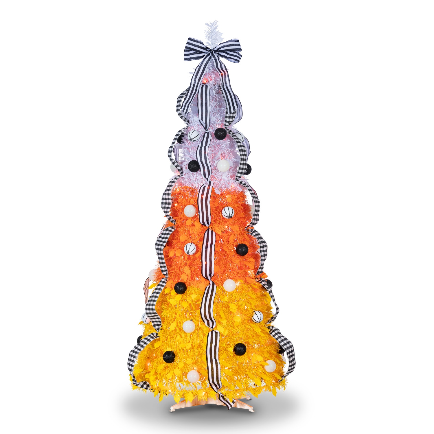 Sterling Tree Company 7018--60LEDO 6-in Lighted Artificial Tree