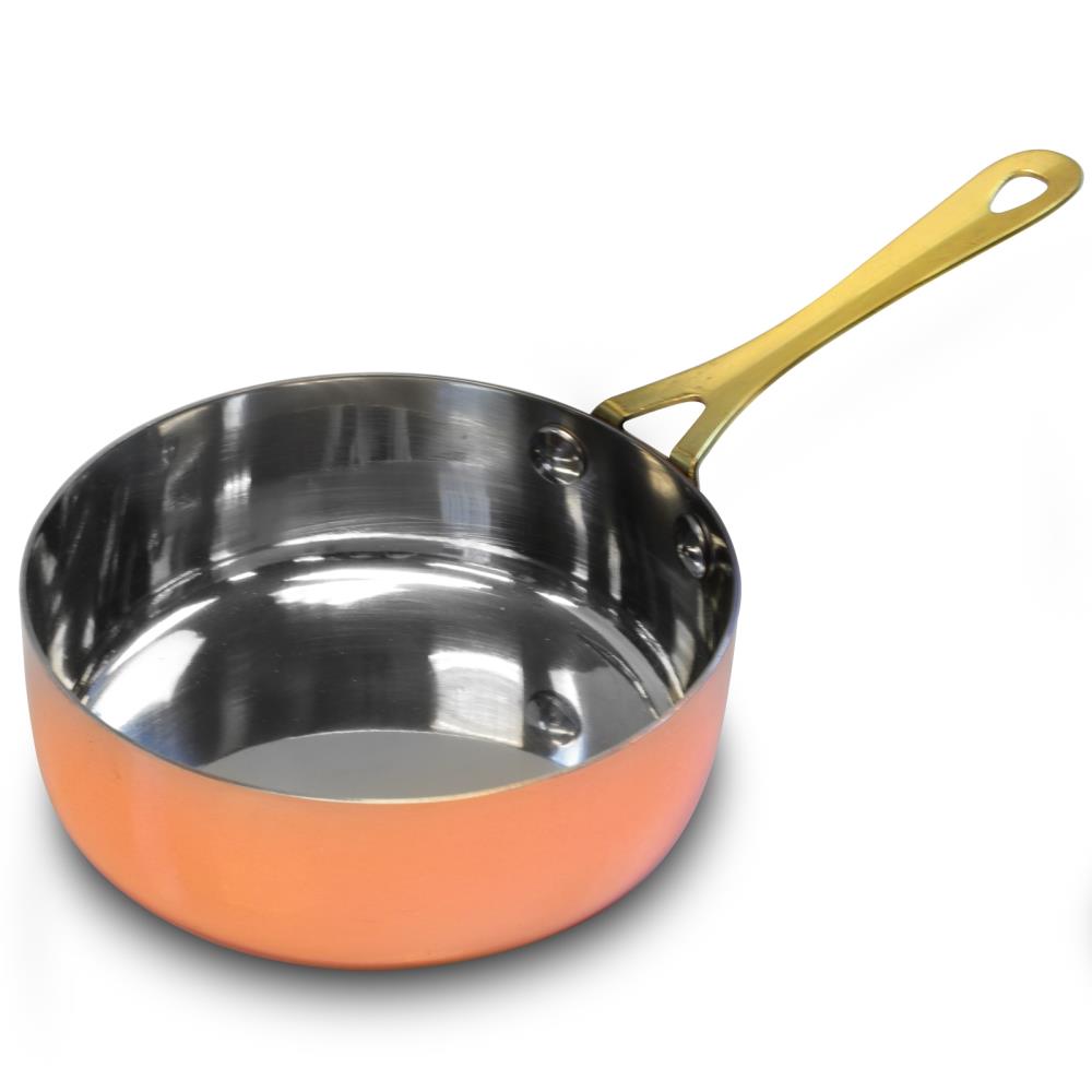 Brentwood Induction Copper Frying Pan with Non-Stick Ceramic