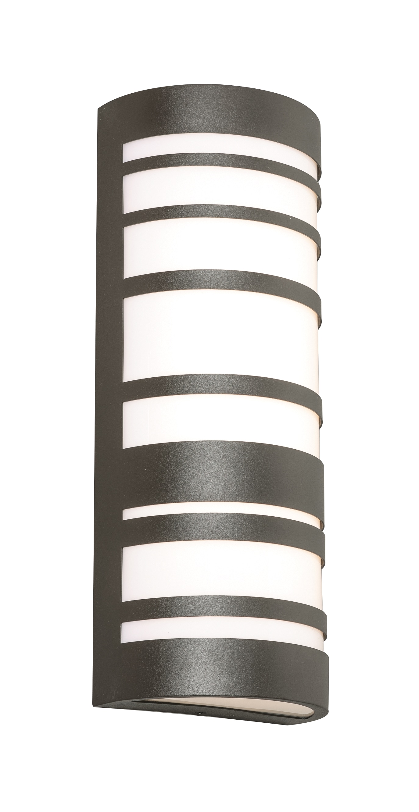 AFX STCW071833LAJD2BZ Stack 7.01-in W 1-Light Textured Bronze Transitional LED Wall Sconce