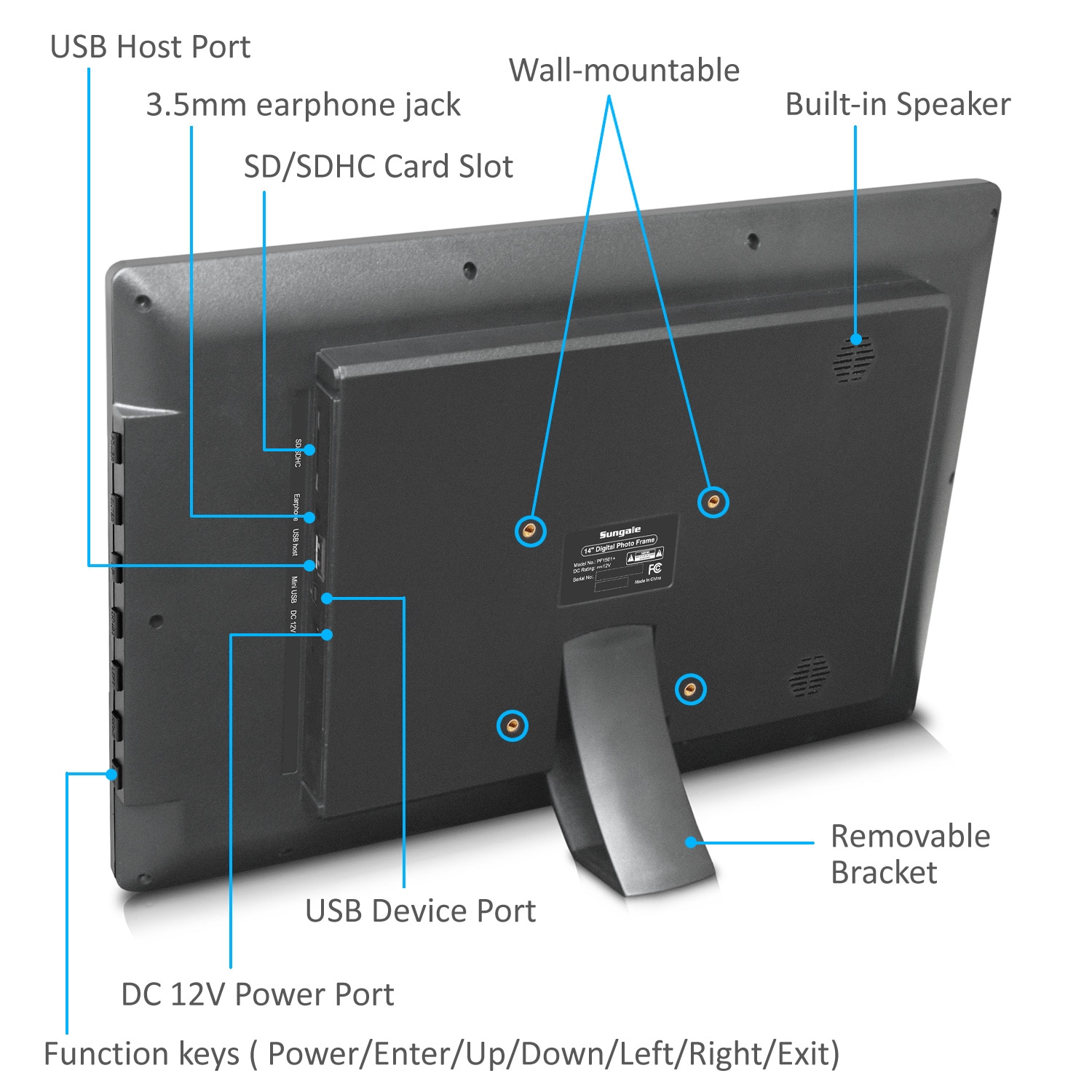 Sungale PF1501+ Picture-Frames - View #5