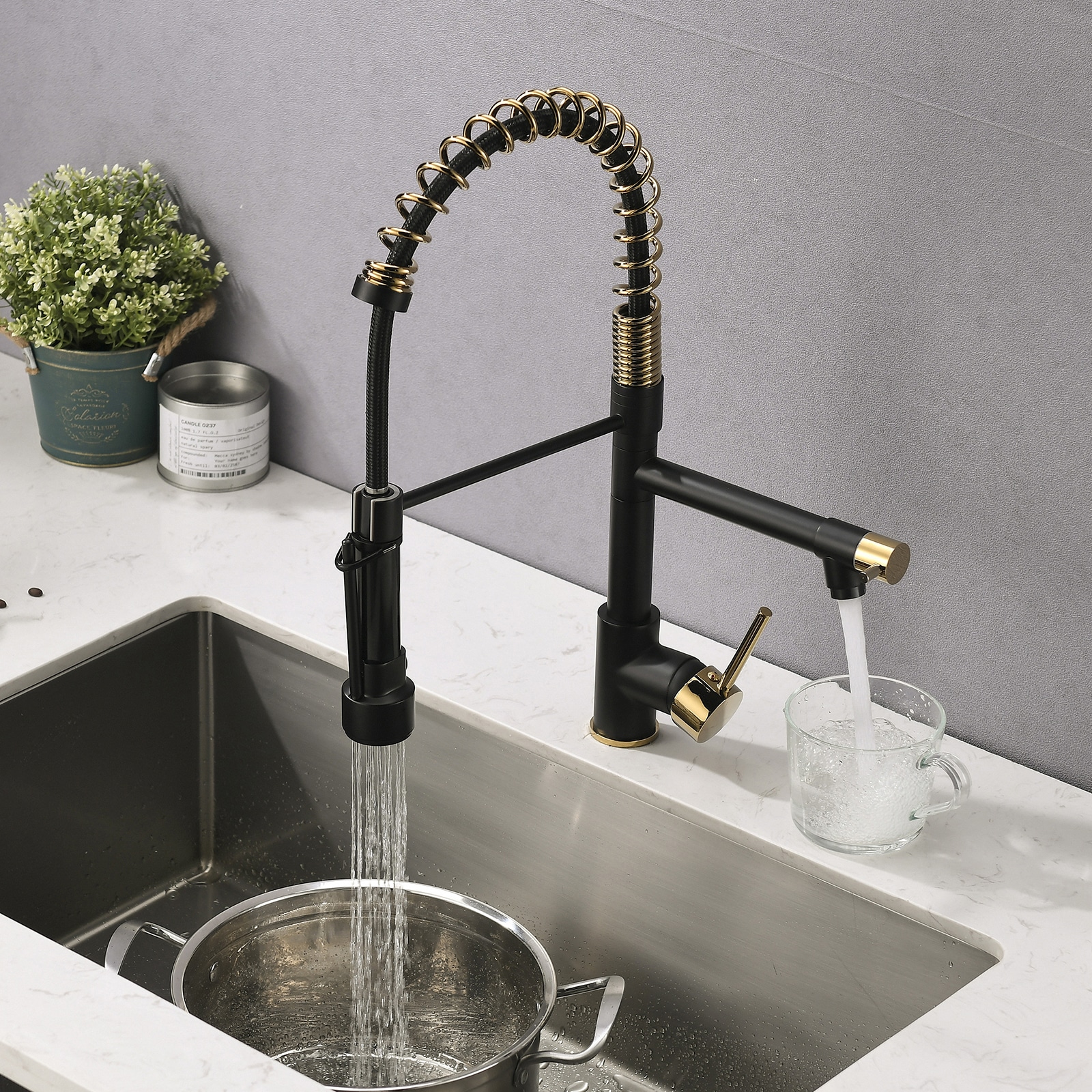 Fapully FA-B-1006BG Kitchen-Faucets - View #4