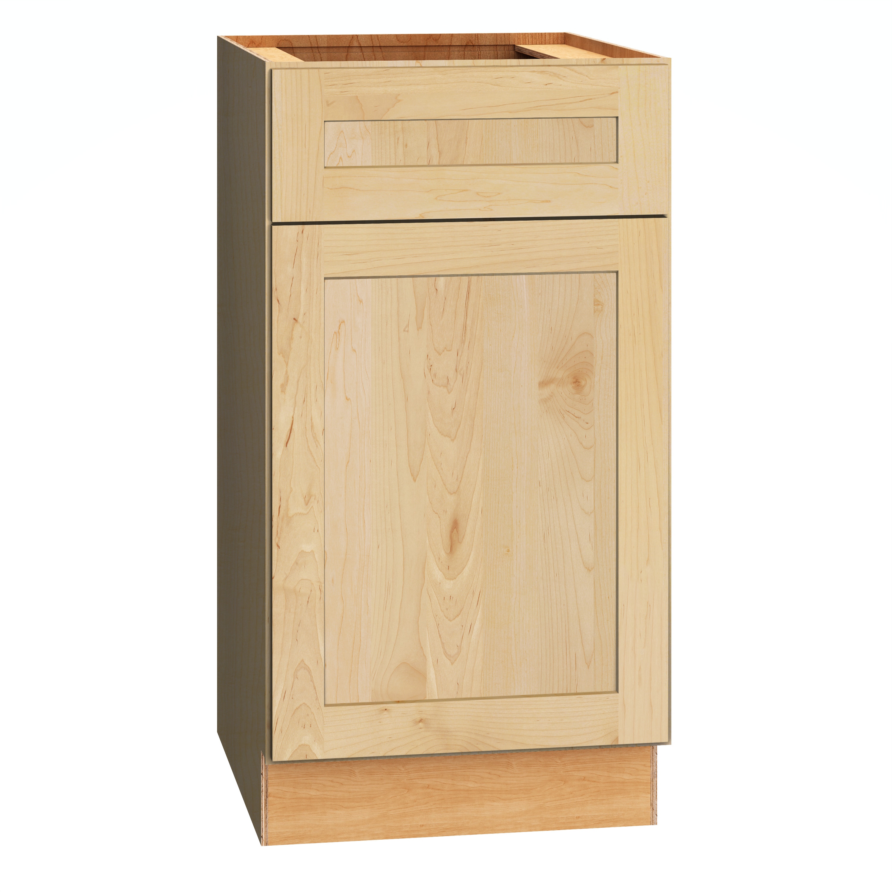 Diamond Express 62J-VB183421R Jamestown 18-in Natural Light Brown Bathroom Vanity Base Cabinet without Top