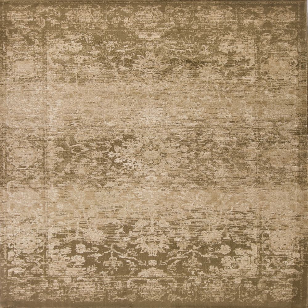 HomeRoots 353477 Bernadette 3 X 4 (ft) Beige Indoor Distressed/Overdyed Area Rug