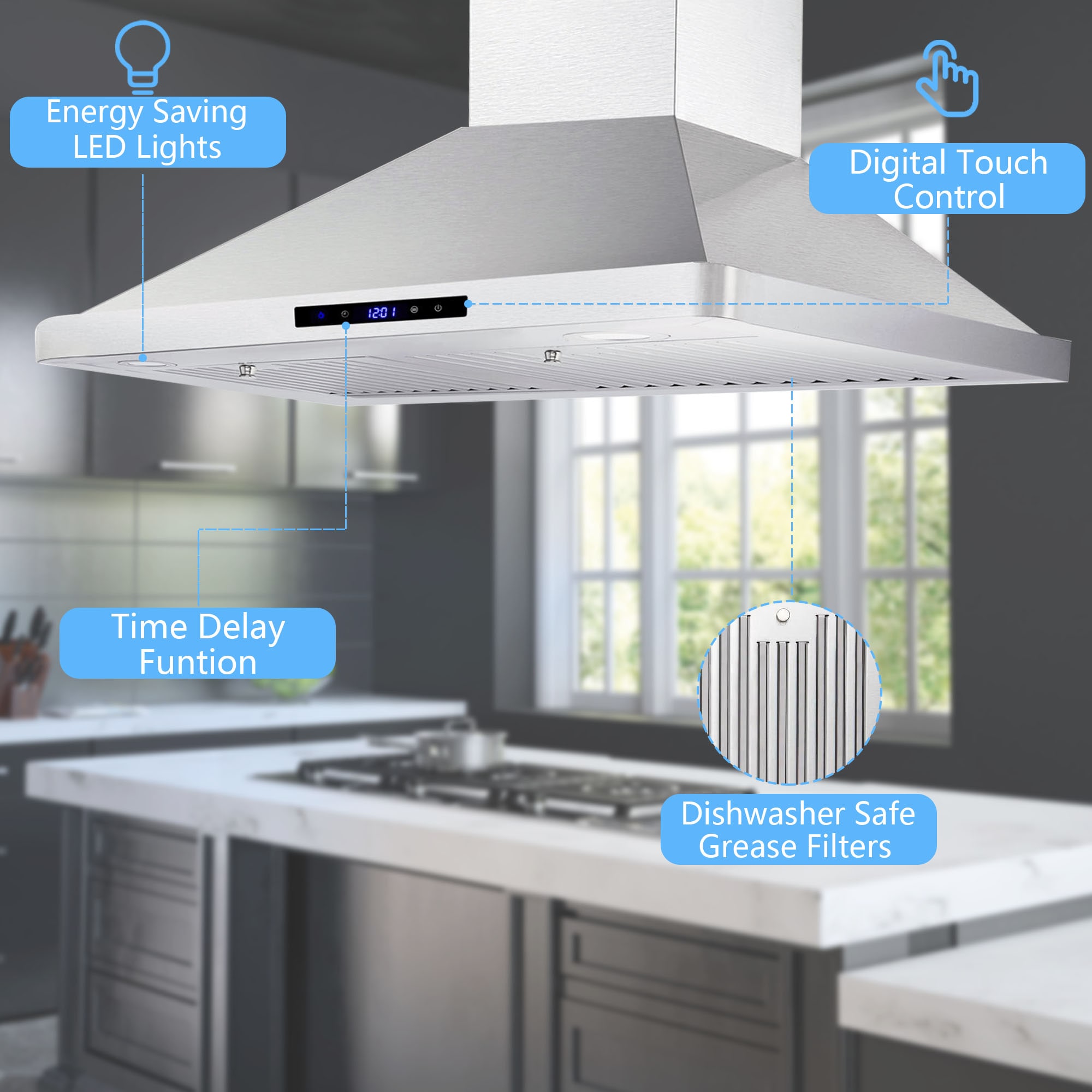 Jeremy Cass LSFSJTDOE20 Wall-Mounted-Range-Hoods - View #17