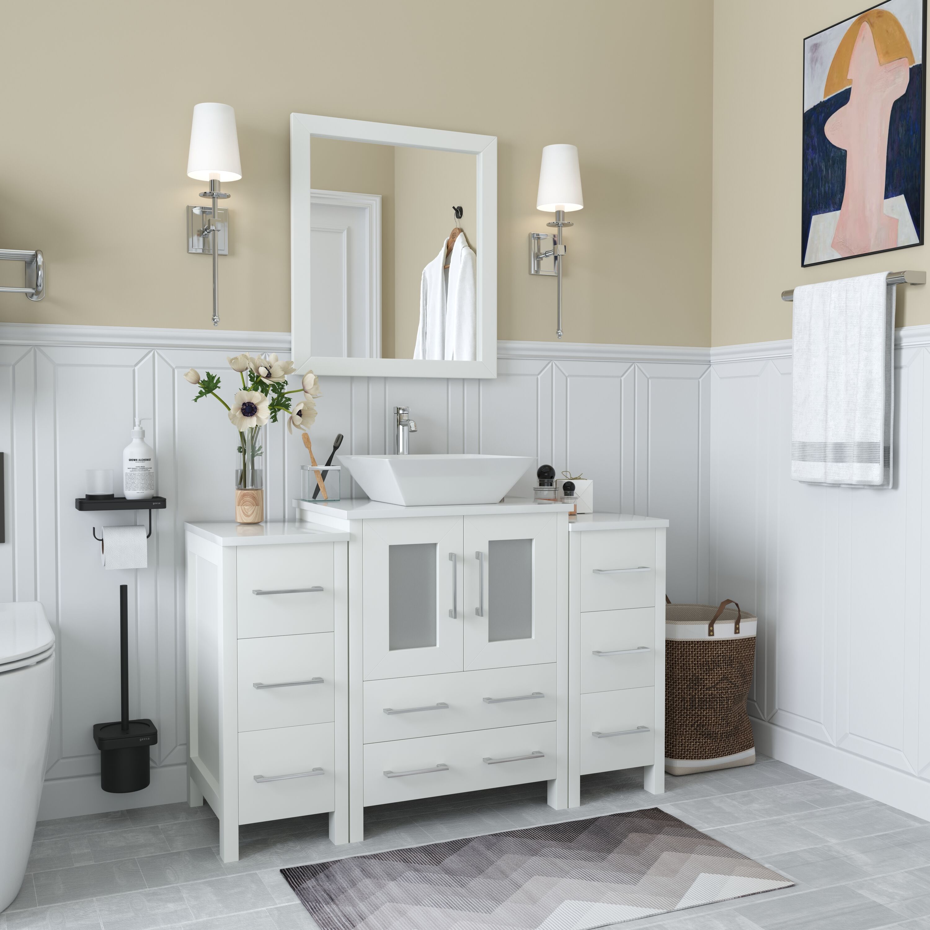Vanity Art VA3124-48W Bath-Vanity-Combo - View #13