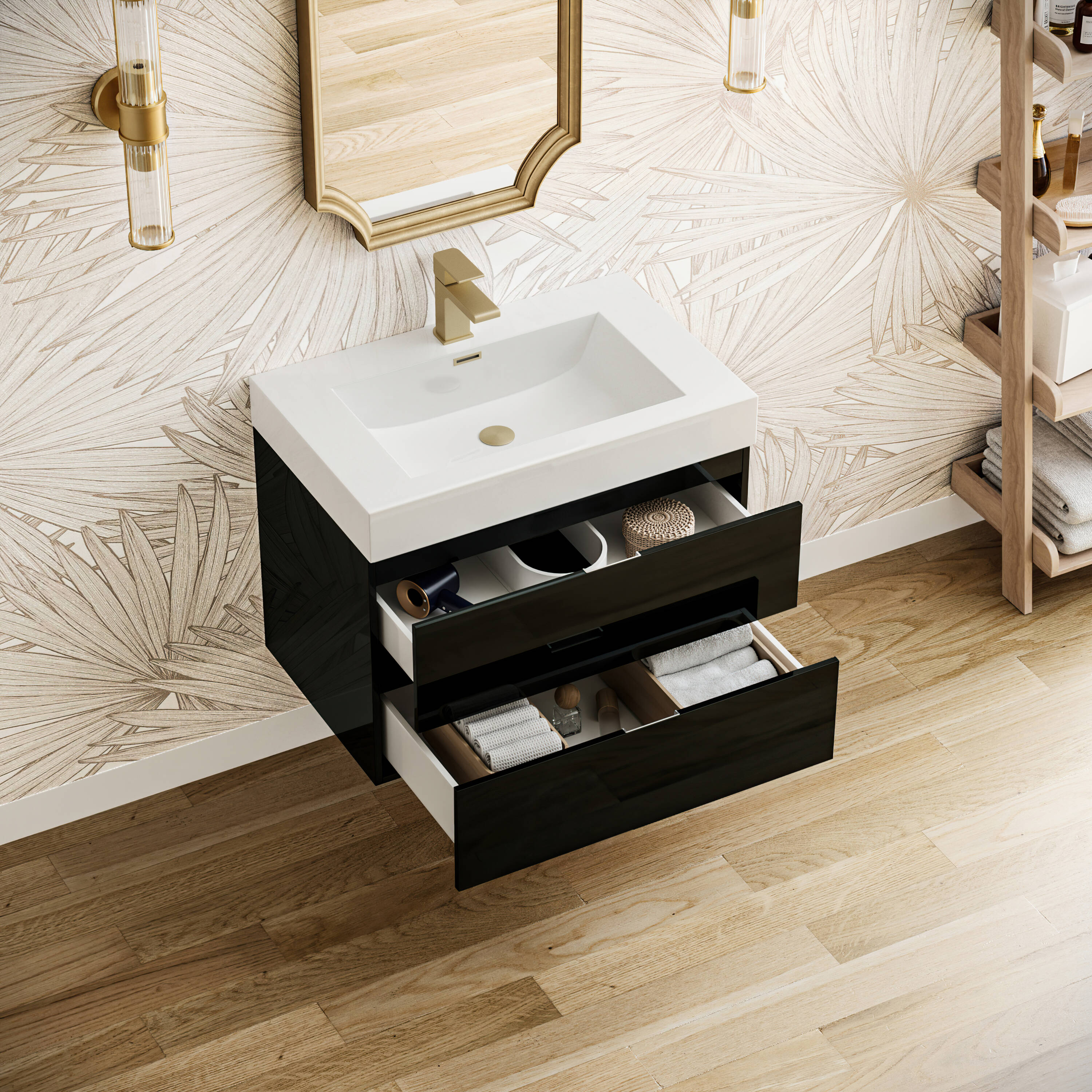 Fresca FCB8330GG-I Bath-Vanity-Combo - View #3