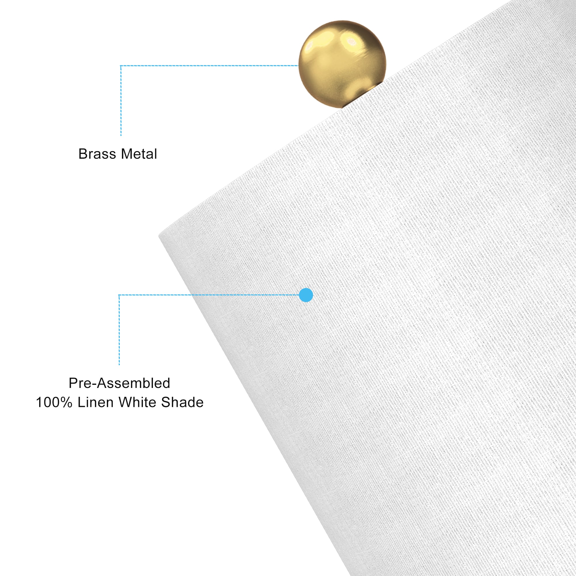 Maxax T233-TAN Table-Lamps - View #12
