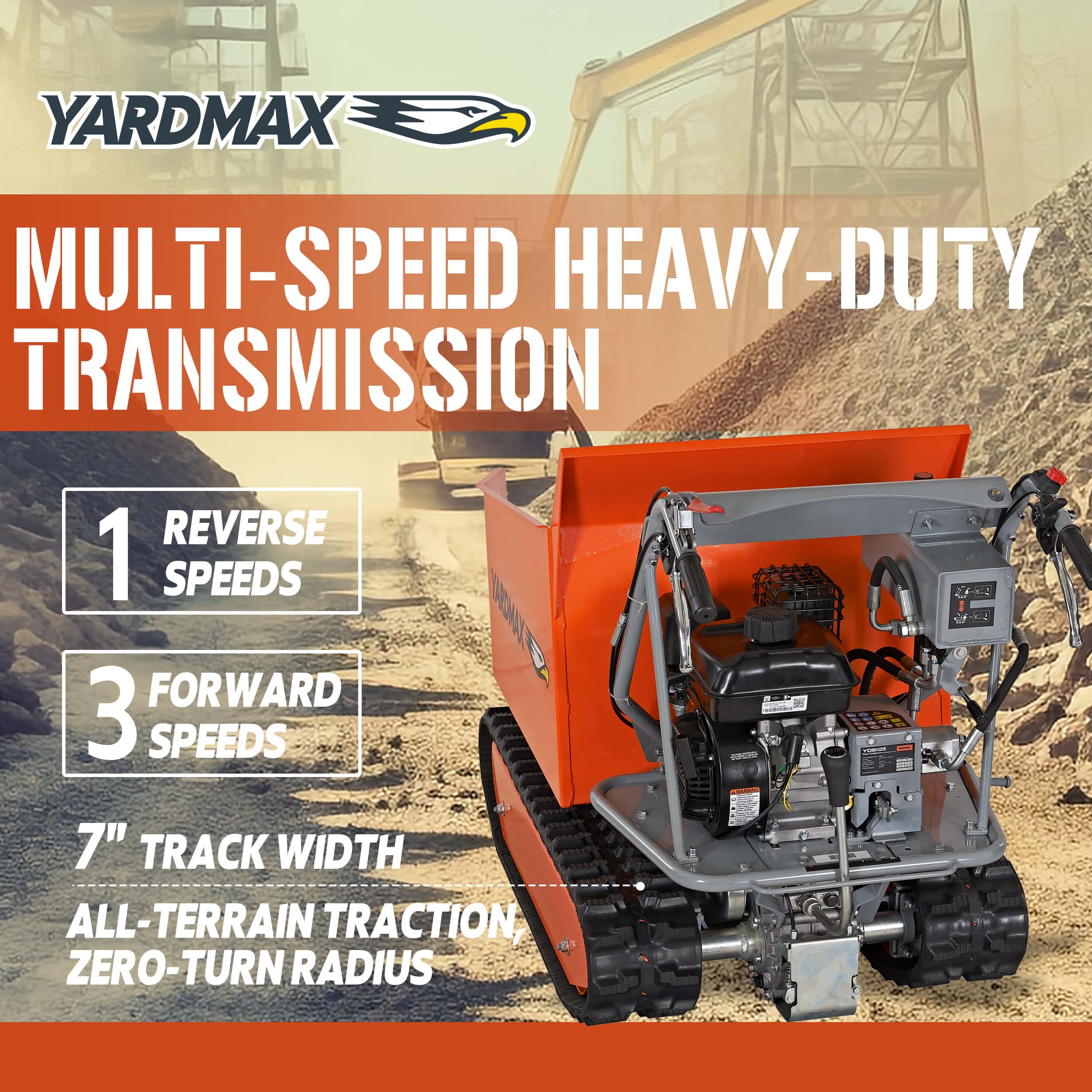 YARDMAX YD8105 Dump-Cart - View #8