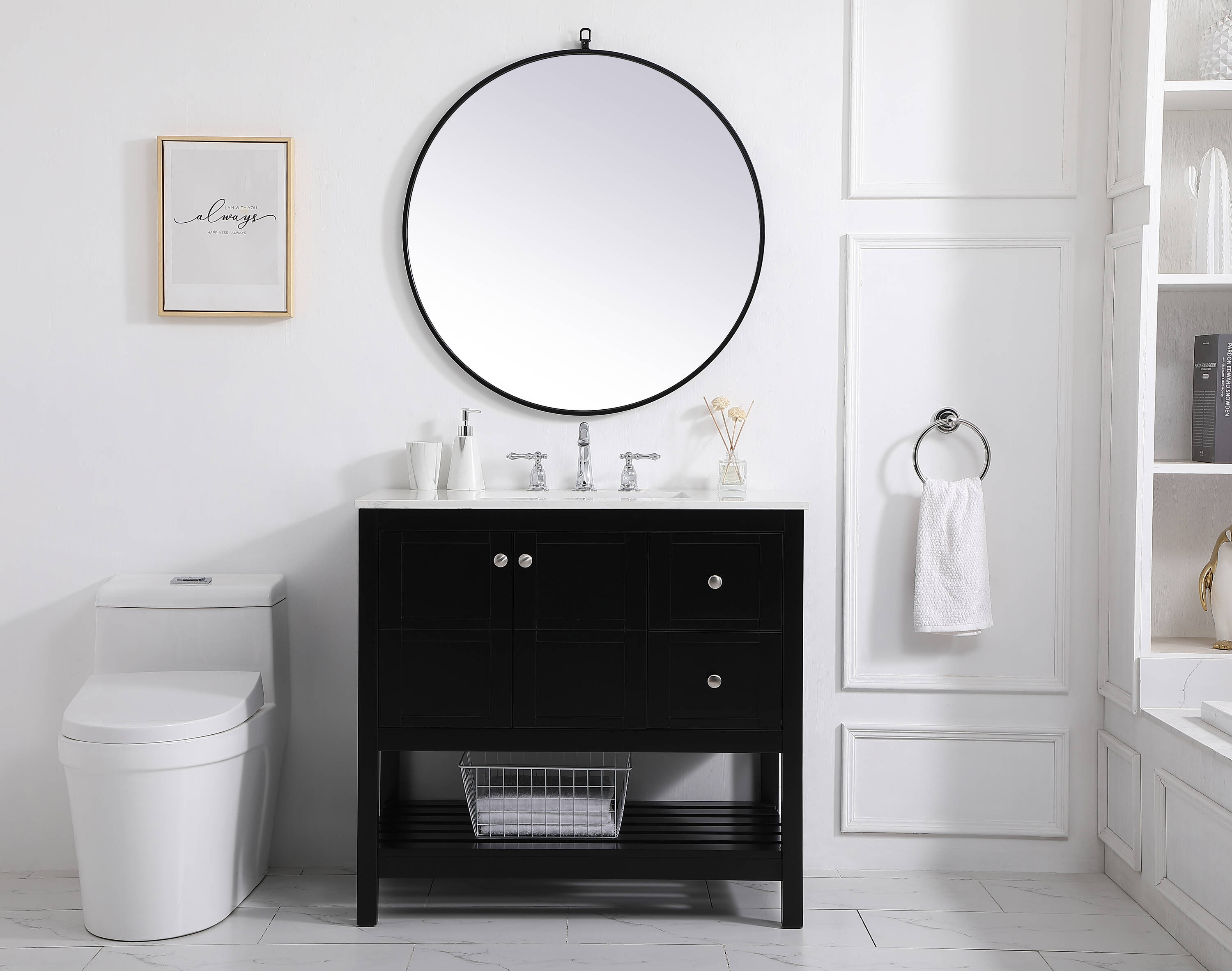 Elegant Decor FI49236BK Bath-Vanity-Combo - View #10