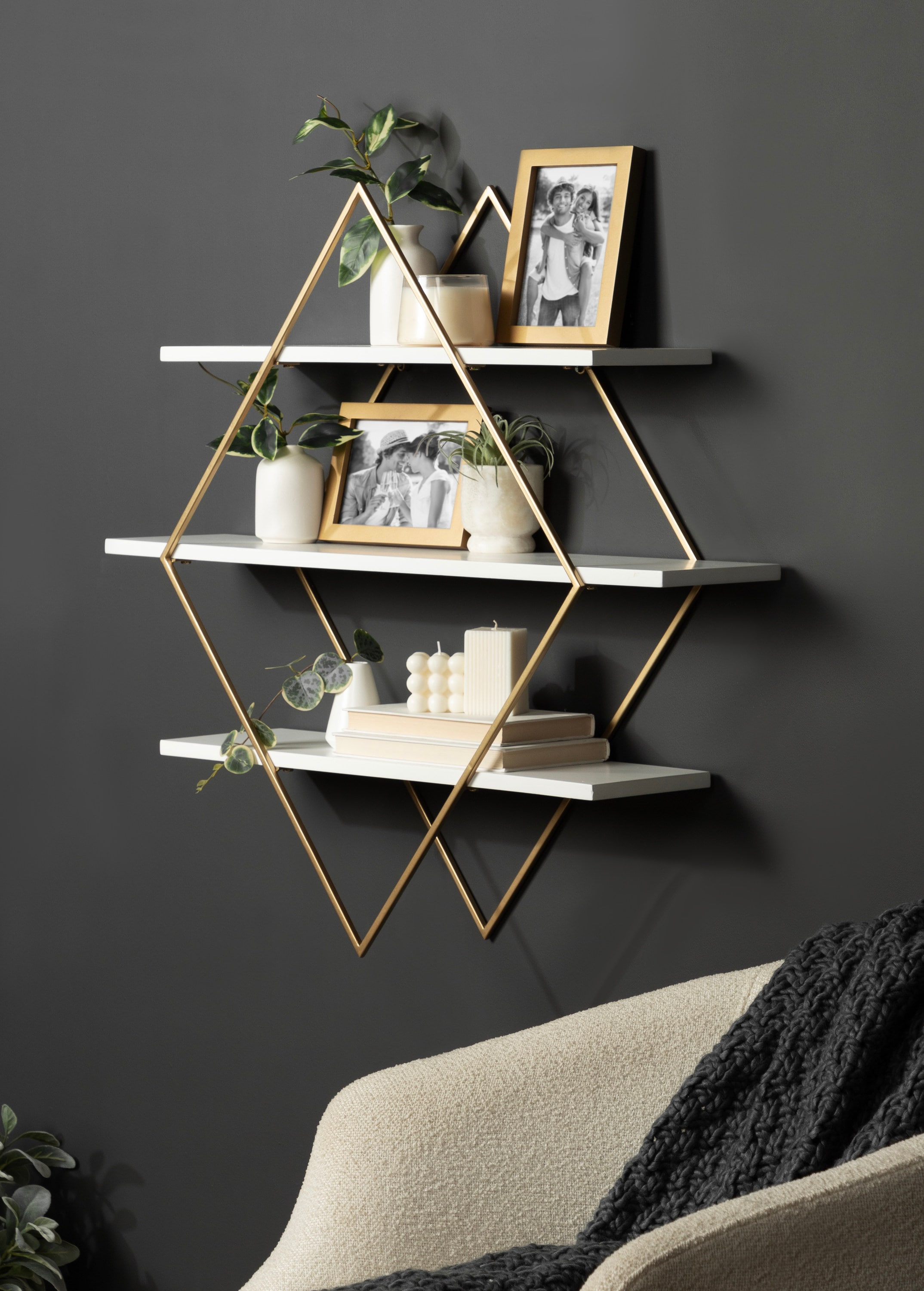 Kate and Laurel 227177 Wall-Mounted-Shelving - View #9