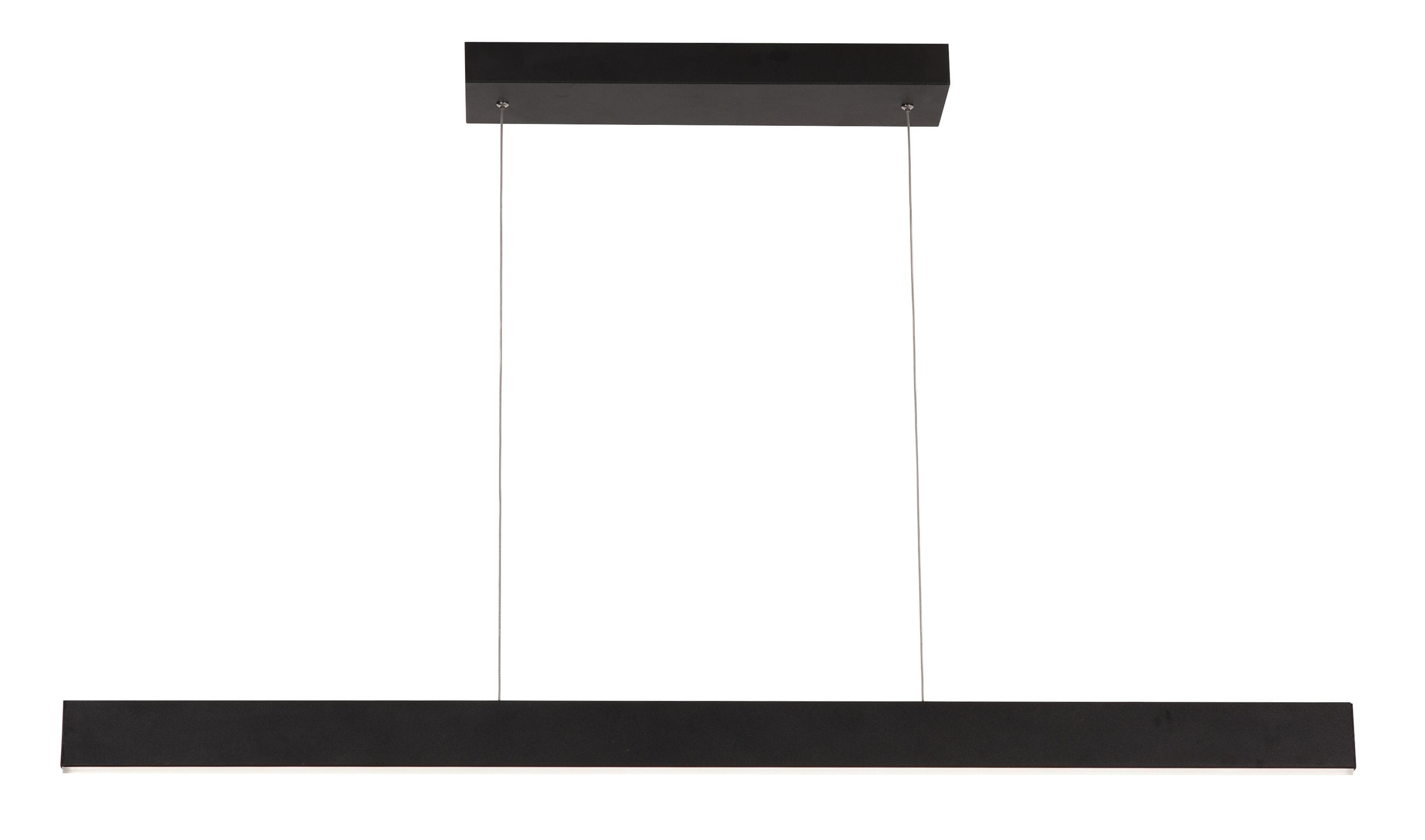Stealth 36" Black Aluminum LED Linear Pendant - Indoor/Outdoor