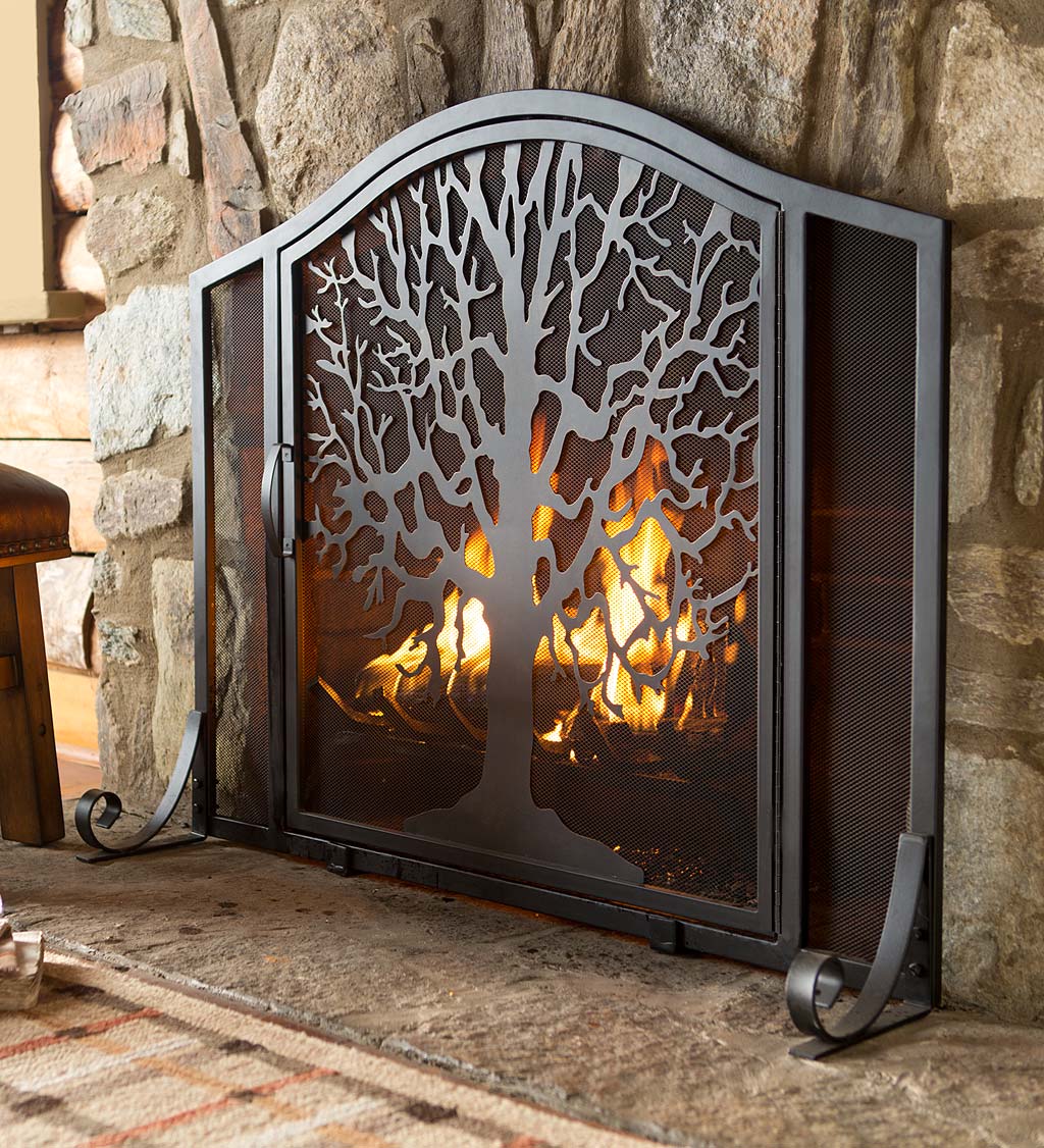Evergreen 66A25 BK Glass-Fireplace-Doors - View #2