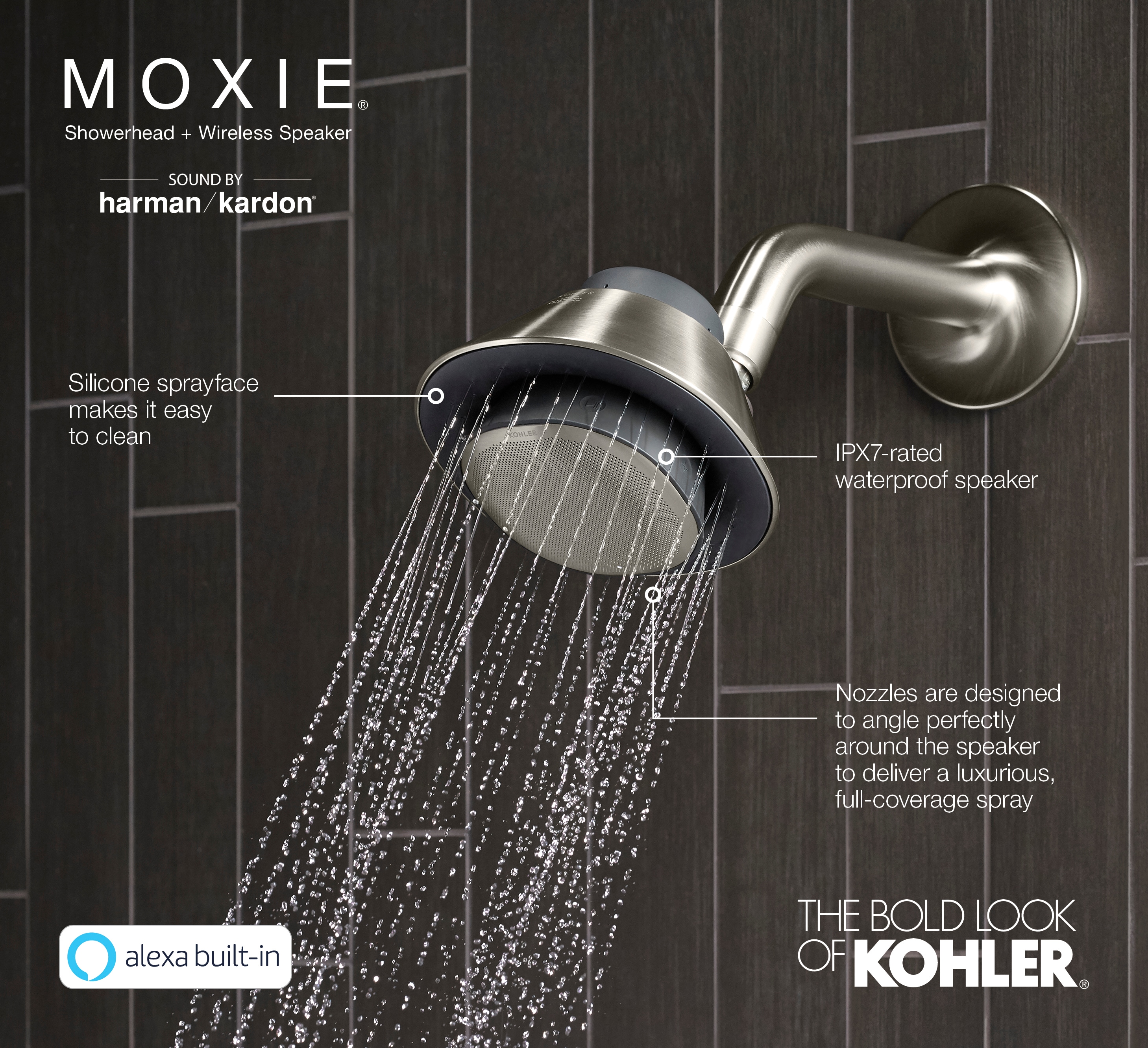 KOHLER 28238-GKA-CP Fixed-Showerhead - View #5