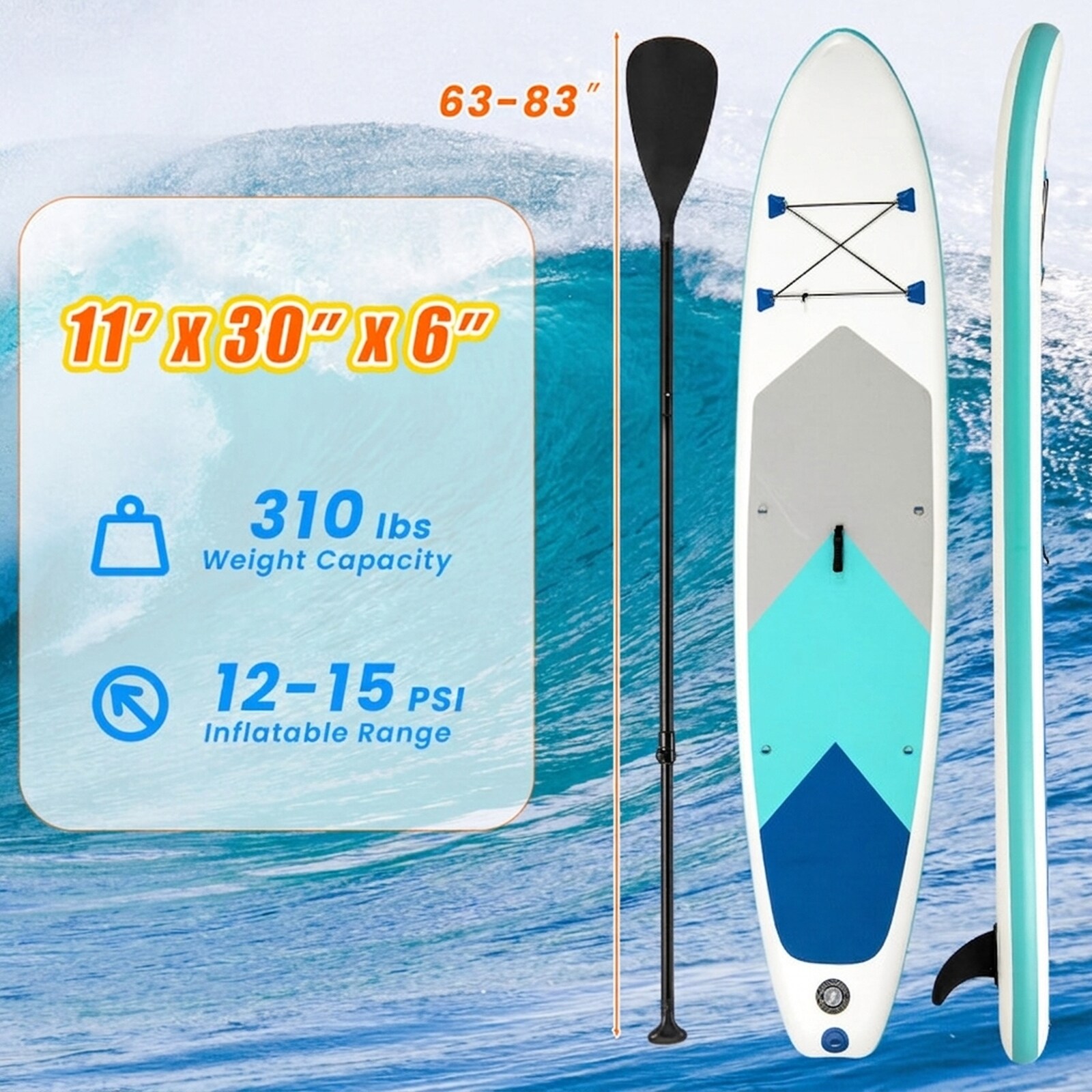SUGIFT LW102SUGHY1667 Stand-Up-Paddle-Boards - View #3