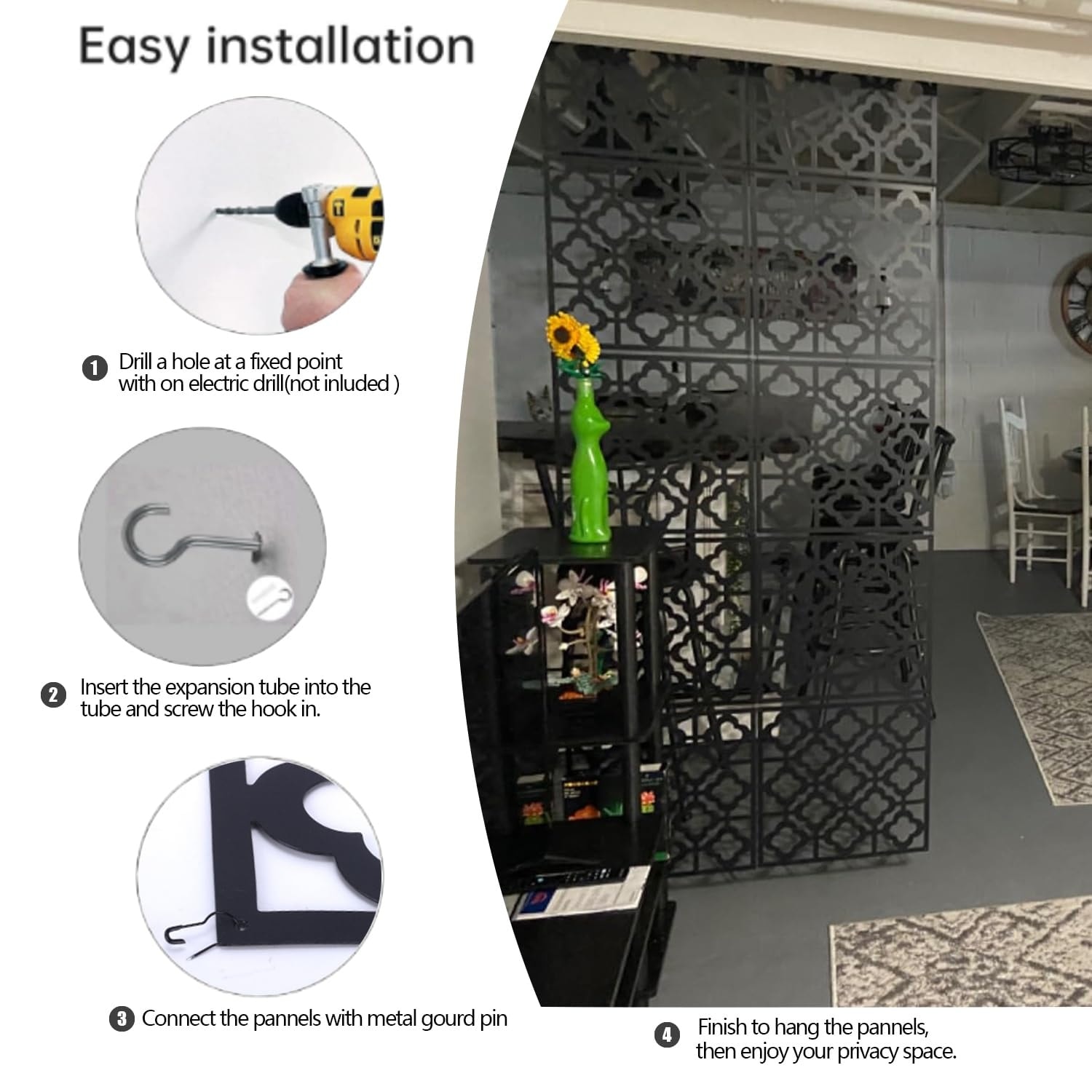 Etokfoks LETD4K7YN Indoor-Privacy-Screens - View #2