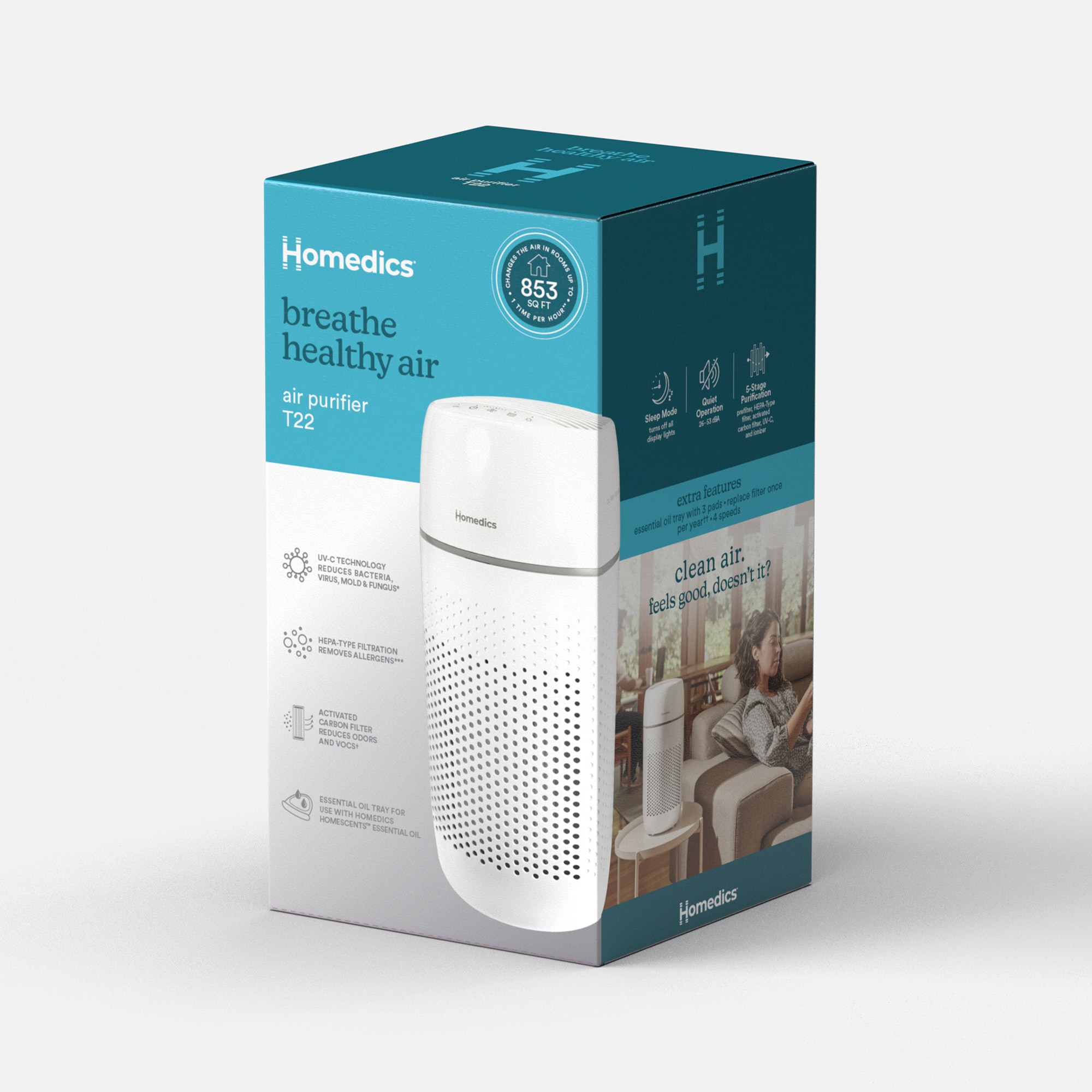 HOMEDICS AP-T22-WT m018095 - View #15