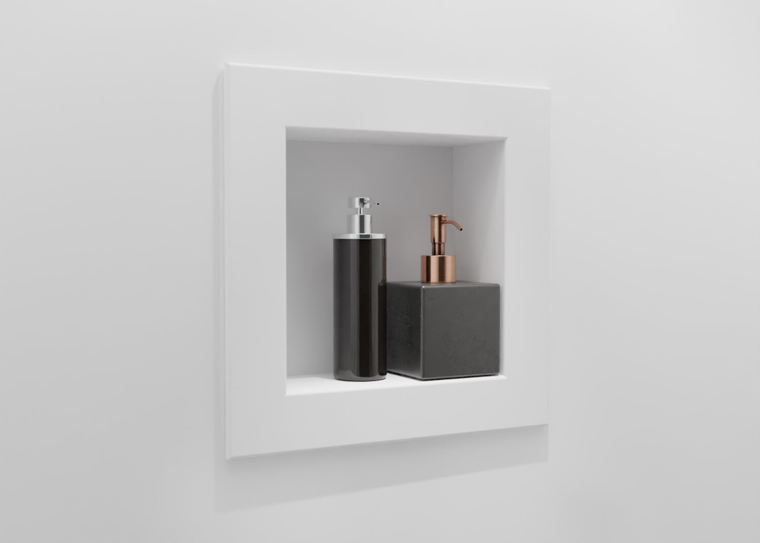 FlexStone FLXRSC1717WH Shower-Accessories - View #2