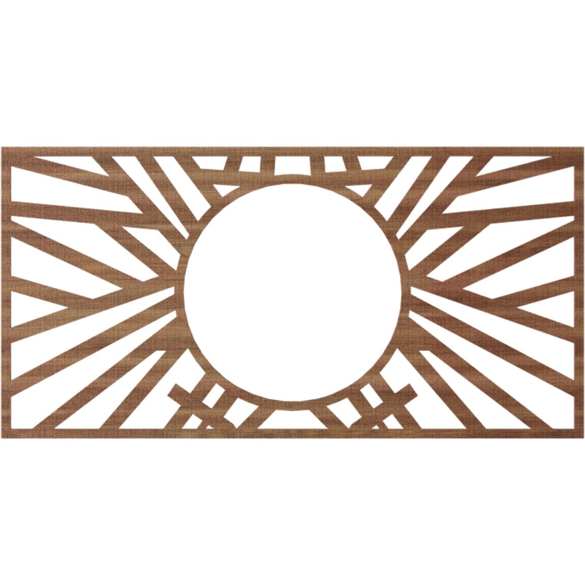 Ekena Millwork CMWP34X17X0250HOWA Ceiling-Medallions - View #4