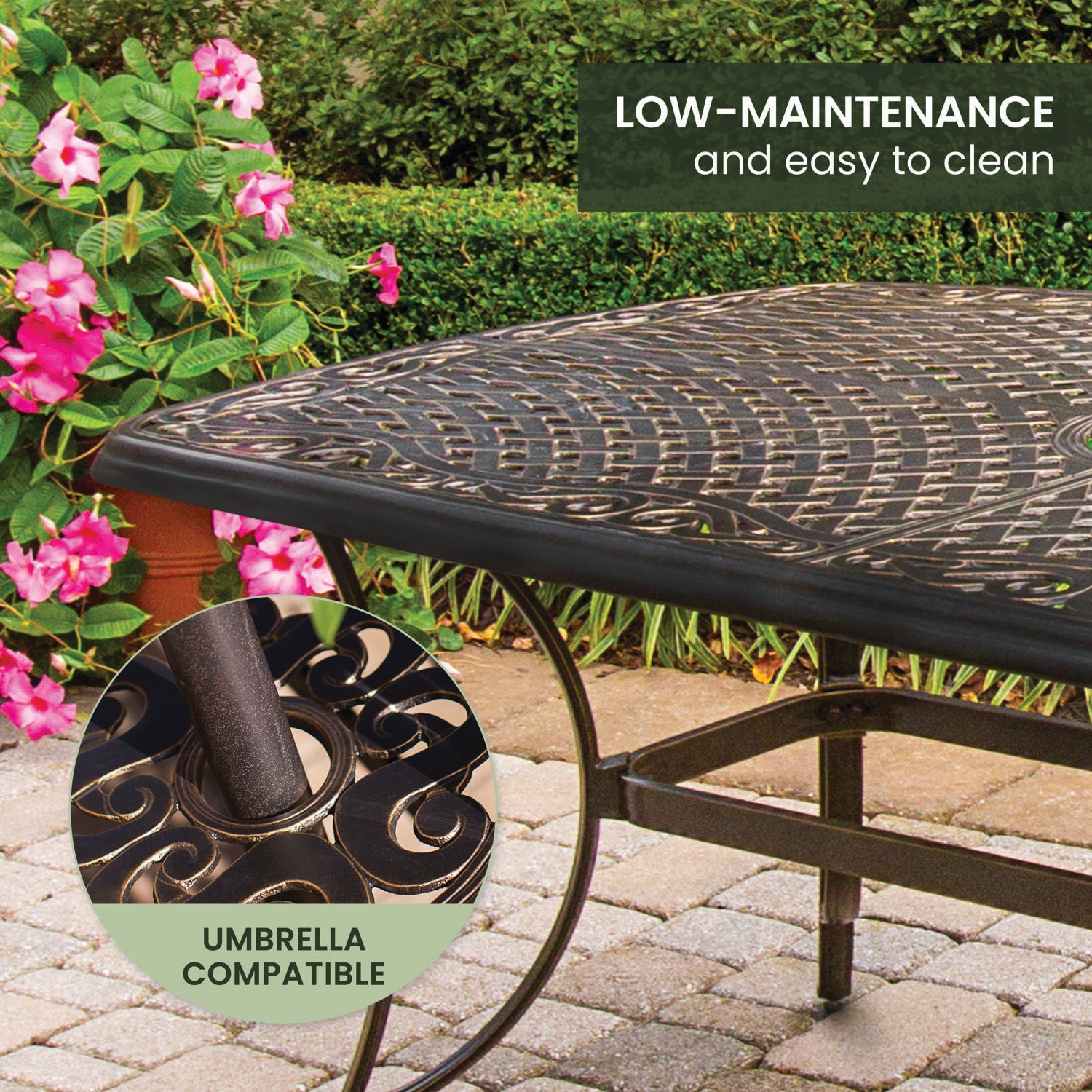 Hanover FNTDN7PCSWC Patio-Dining-Sets - View #6