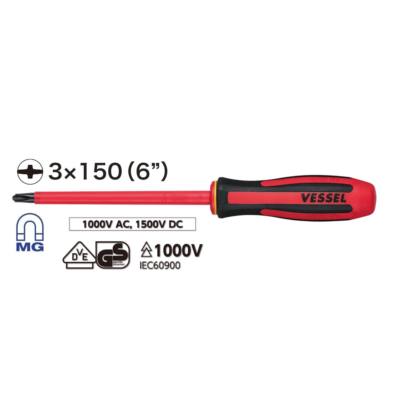 VESSEL 960PS3150 Screwdrivers-Individual - View #2