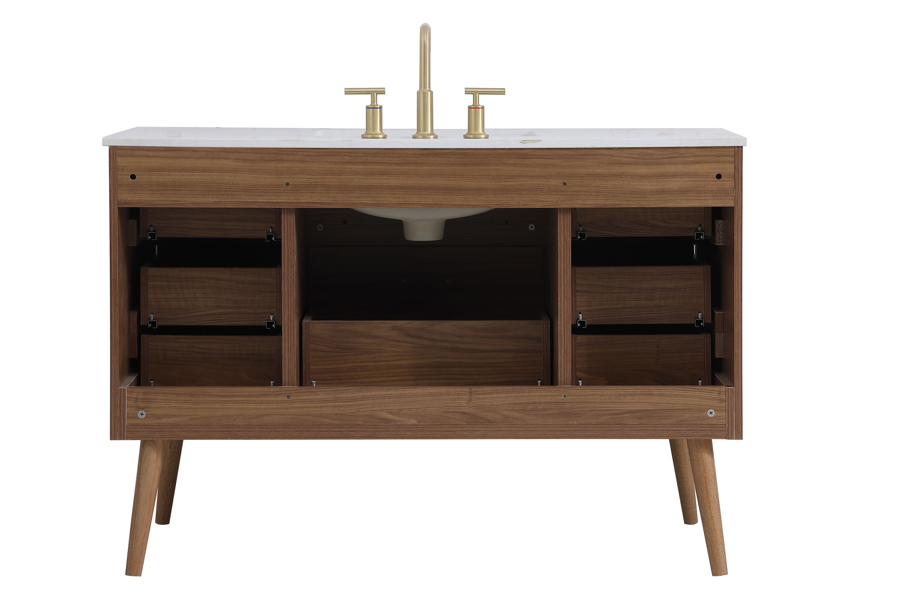 Elegant Decor HF123144WB Bath-Vanity-Combo - View #7