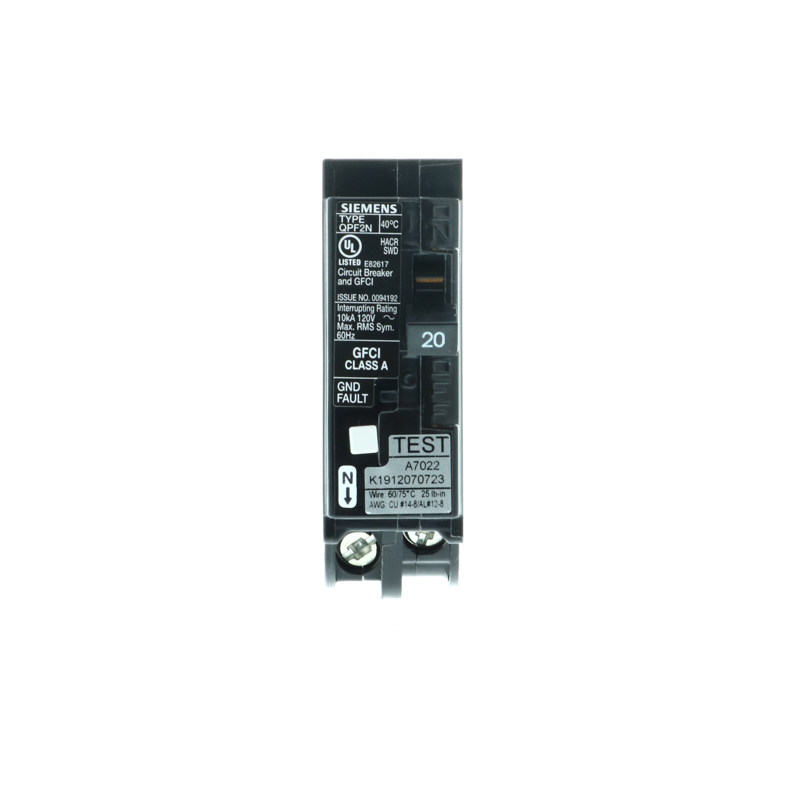 Siemens QF120ANP Circuit-Breakers - View #2
