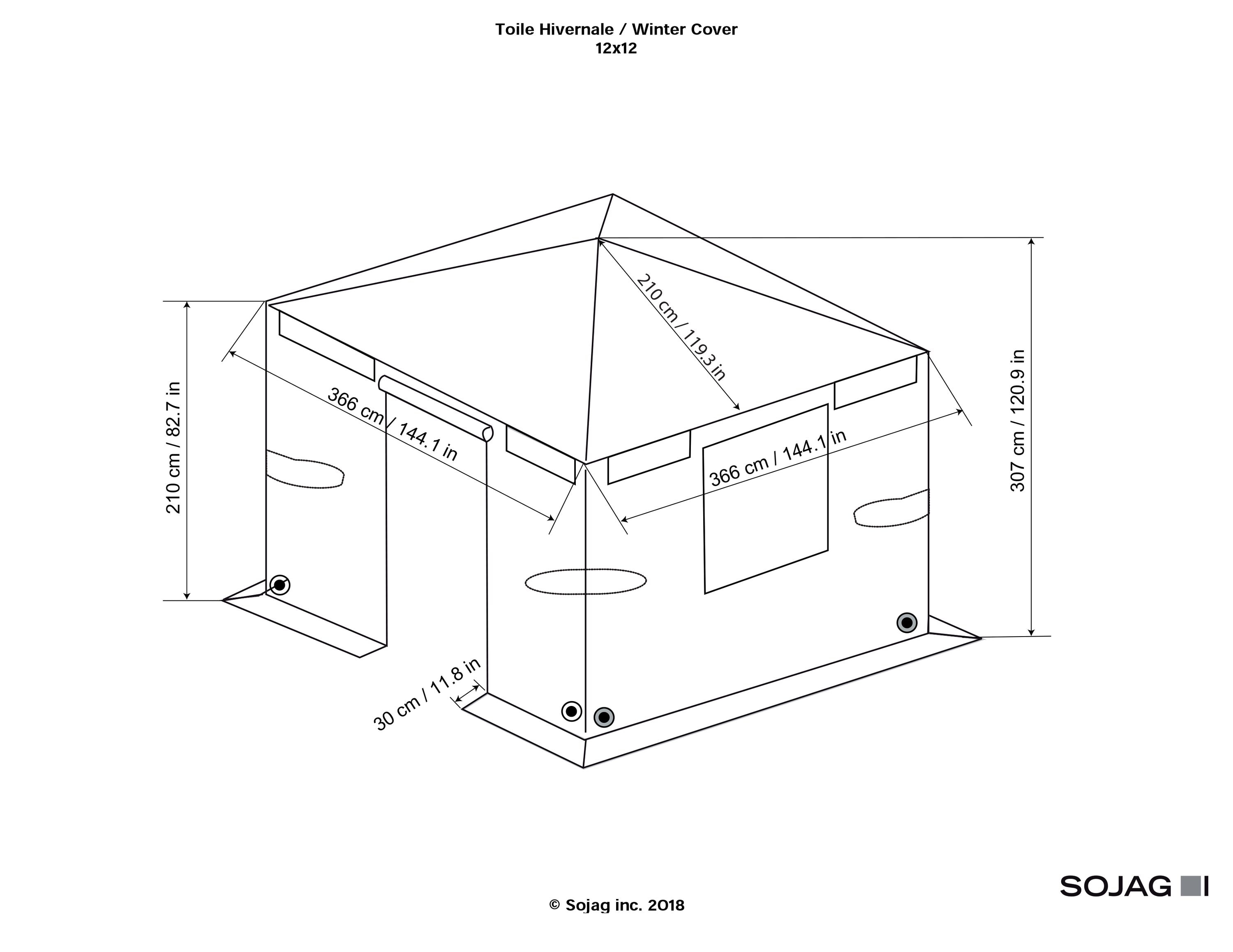 Sojag 135-9166378 Gazebo-Parts-Accessories - View #11