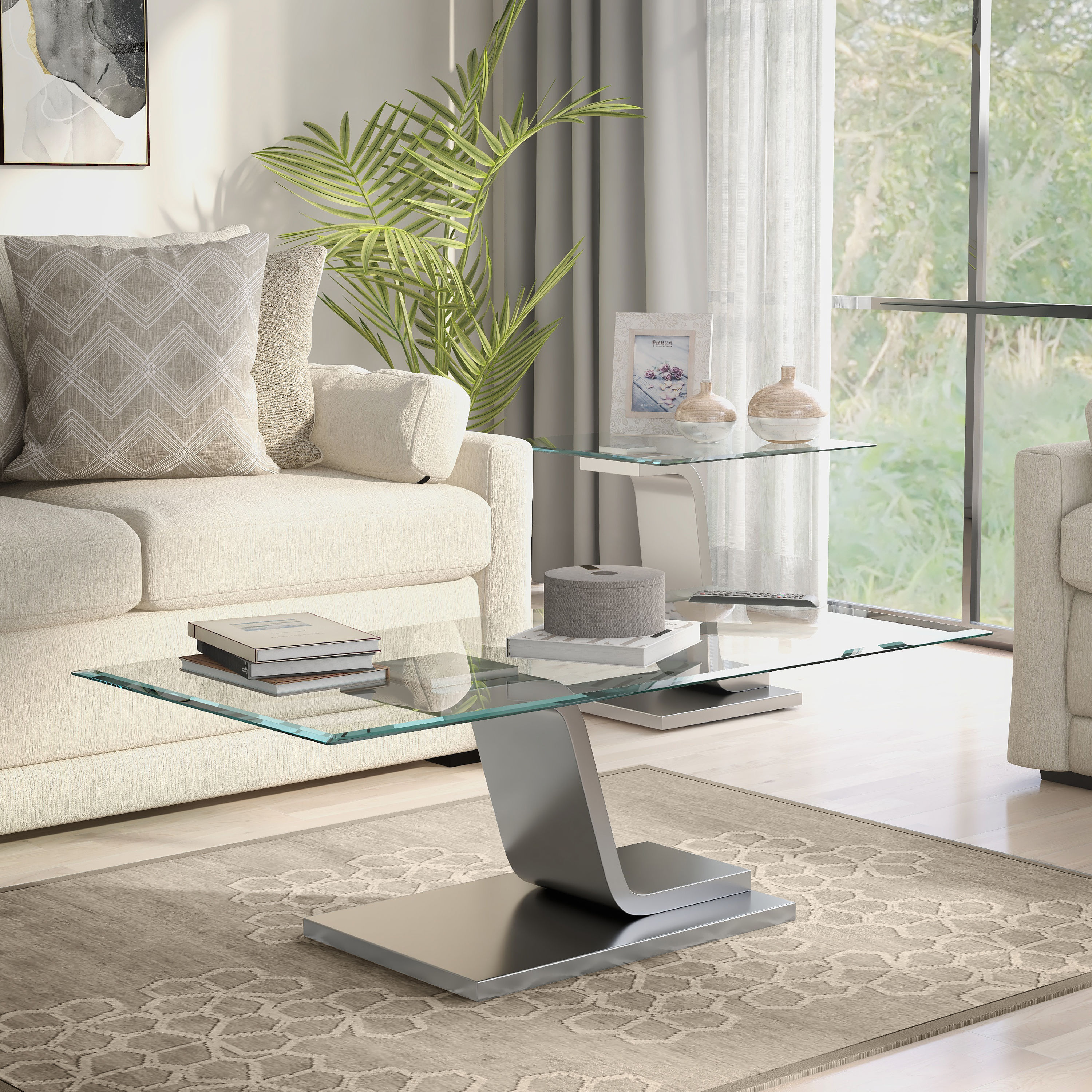 Furniture of America IDF-4551-2PC Accent-Table-Sets - View #5