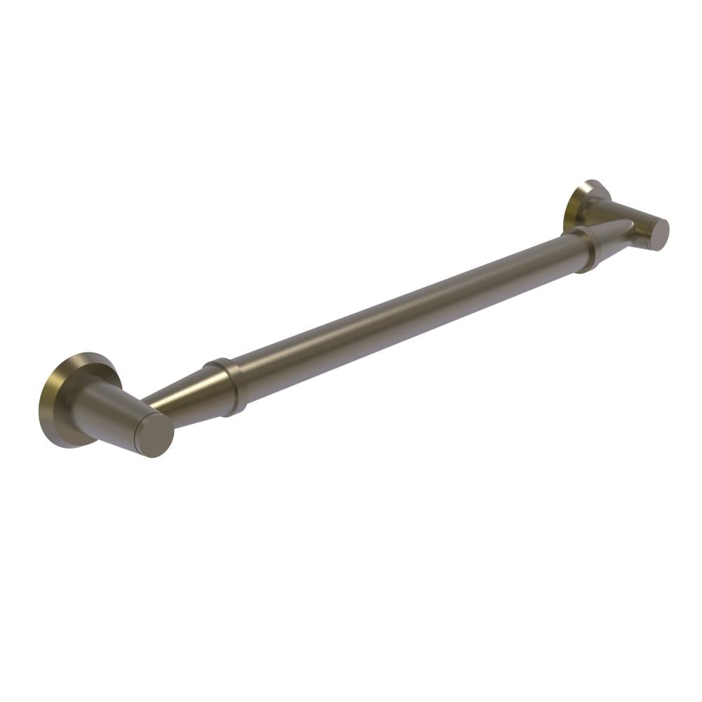 Allied Brass 36-in Antique Brass Wall Mount ADA Compliant Grab Bar (350-lb  Weight Capacity) in the Grab Bars department at