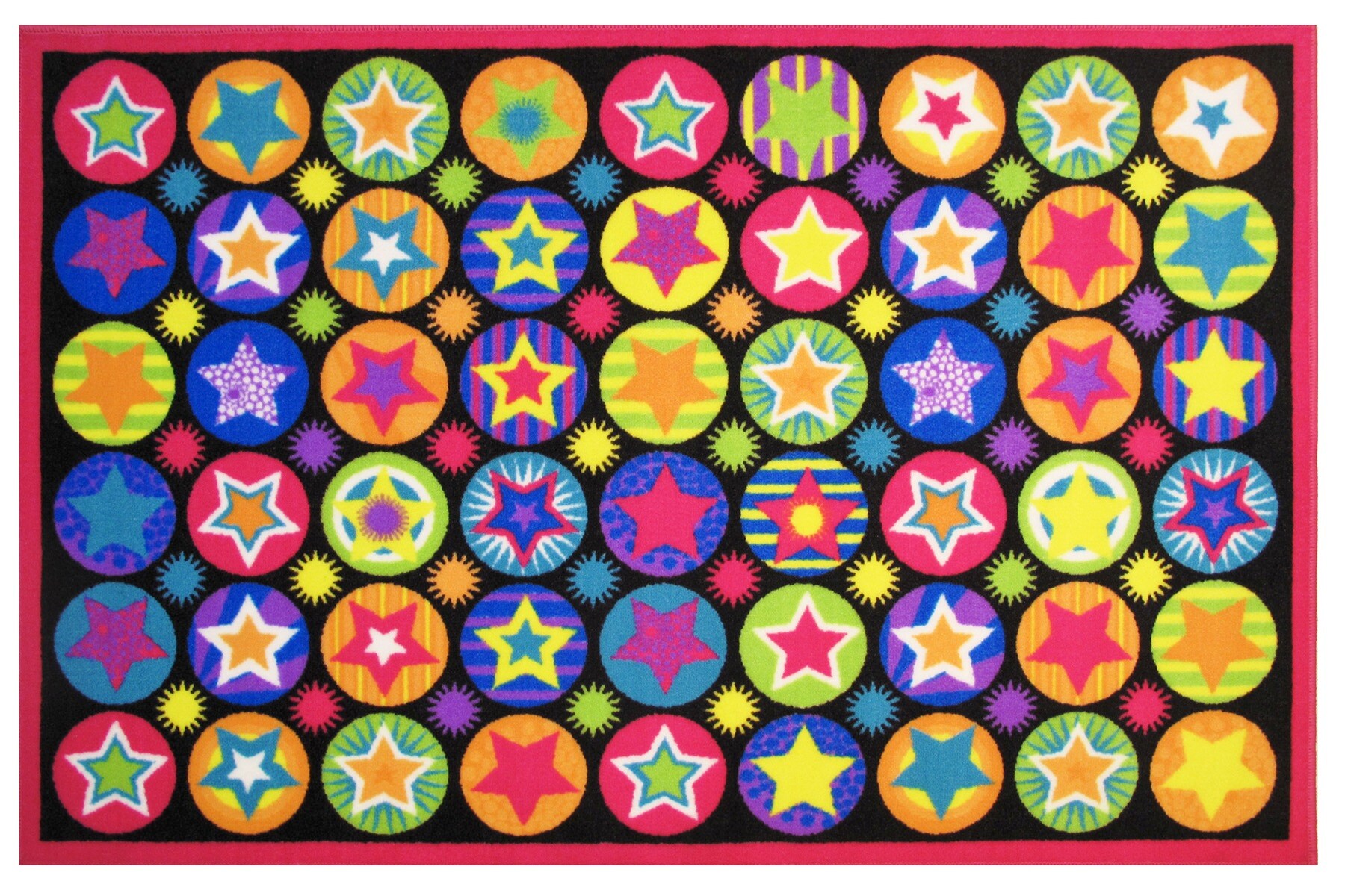 Fun Rugs FT-78 3958 Fun Time 3 X 4 (ft) Multi-color Indoor Area Rug