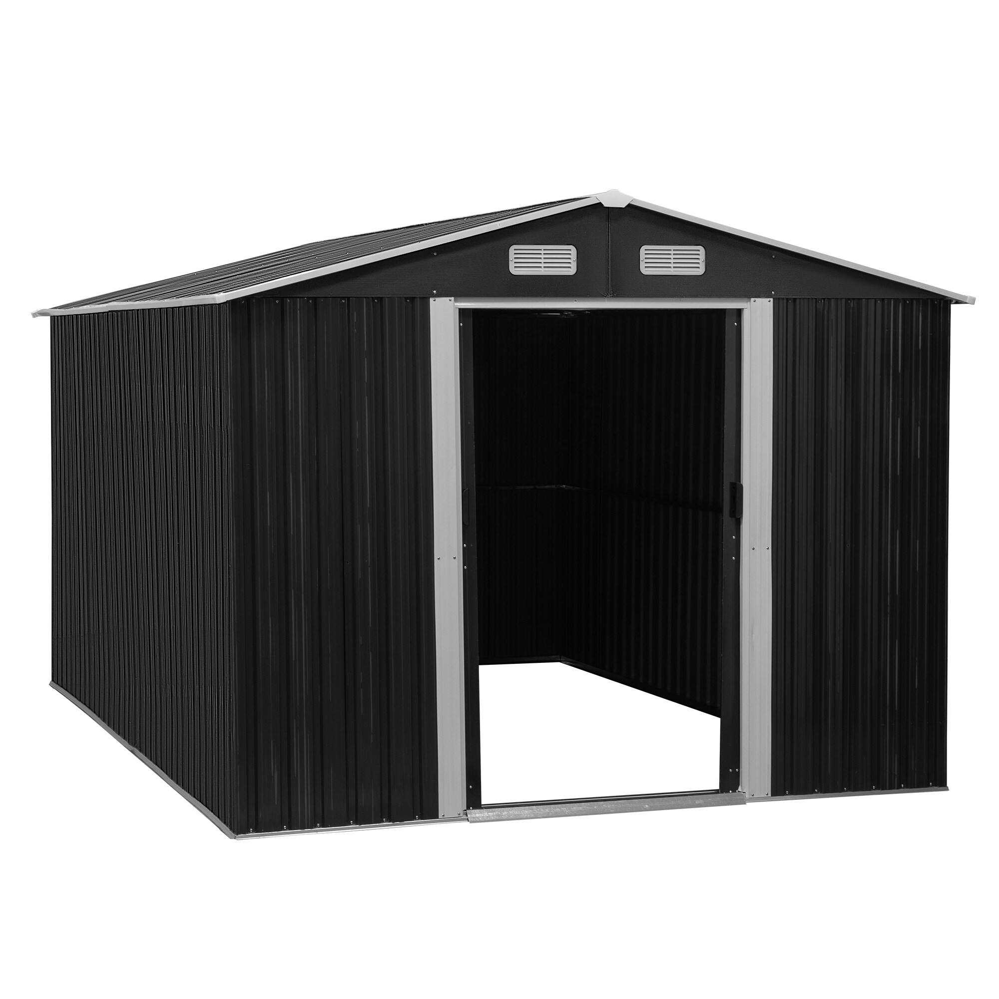 WELLFOR XDJ388DG Metal-Storage-Buildings-Sheds - View #6