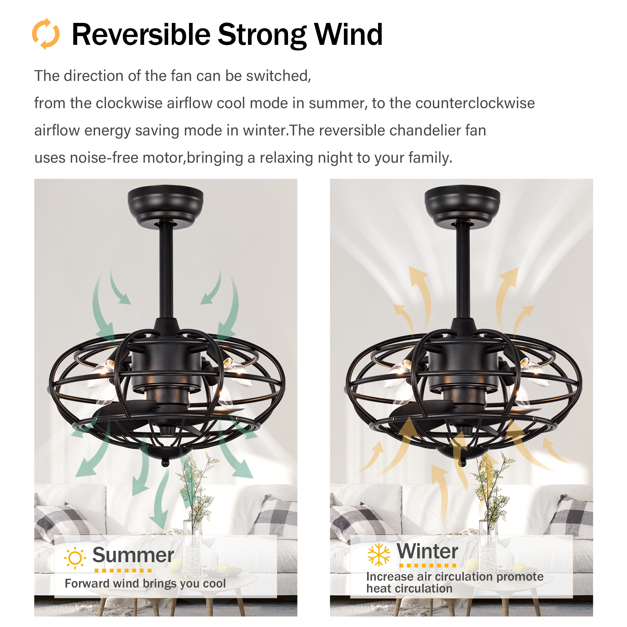 JIMSMAISON JMHECF28-18MB Ceiling-Fans - View #7