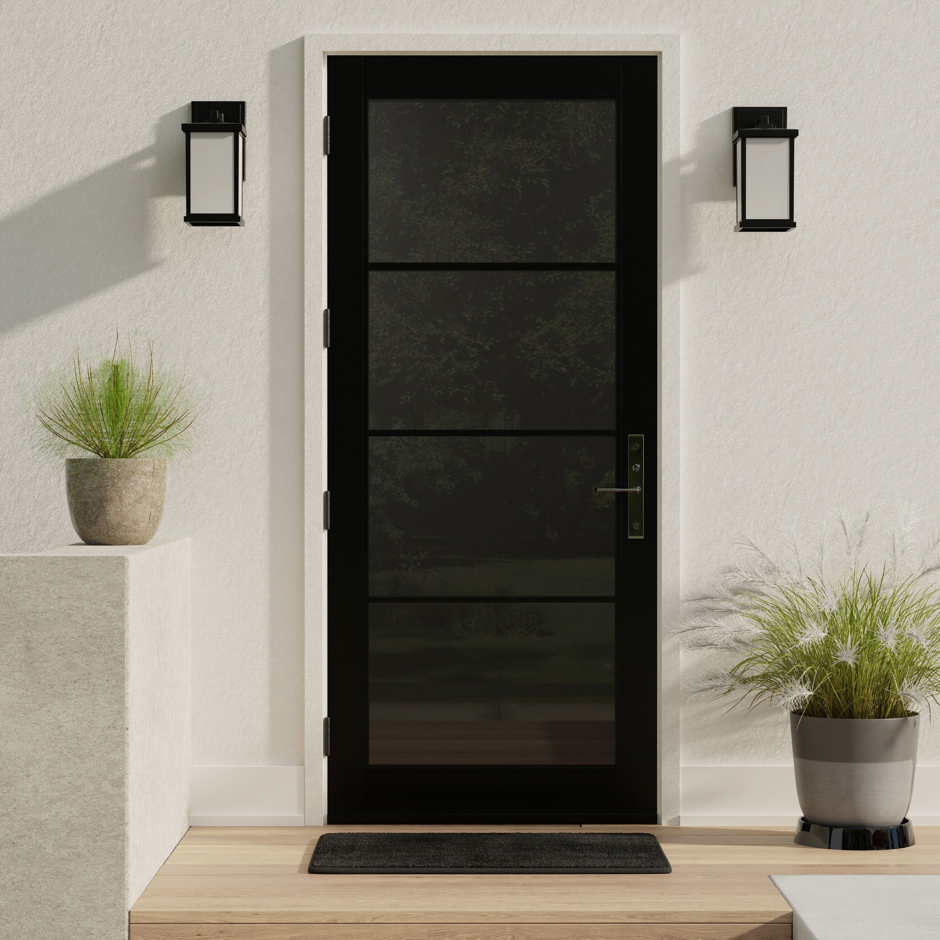 Project Source WL131MBK Outdoor-Wall-Lighting - View #5