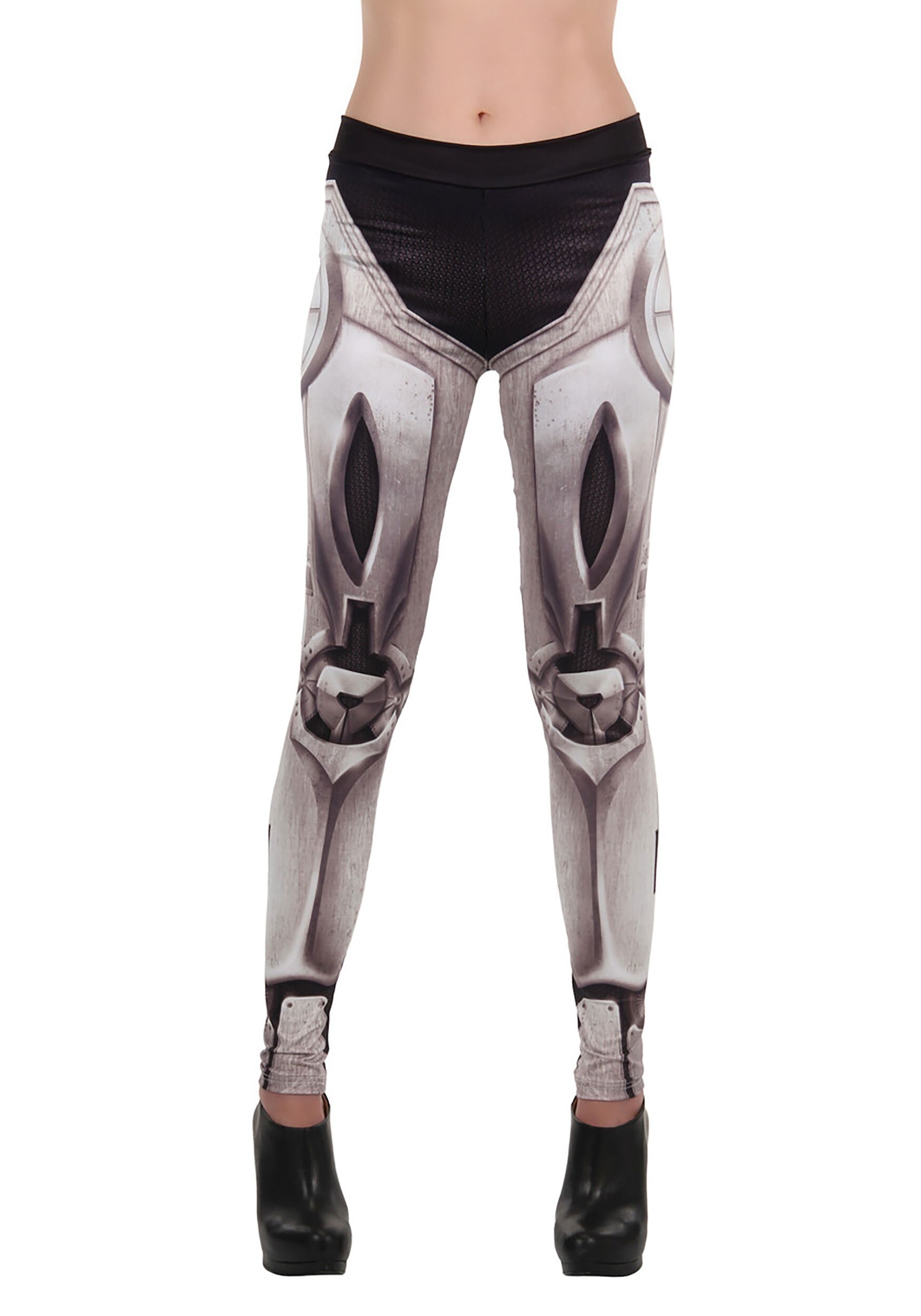HalloweenCostumes.com EL430094 FUN Costumes Bionic Leggings for Women Standard