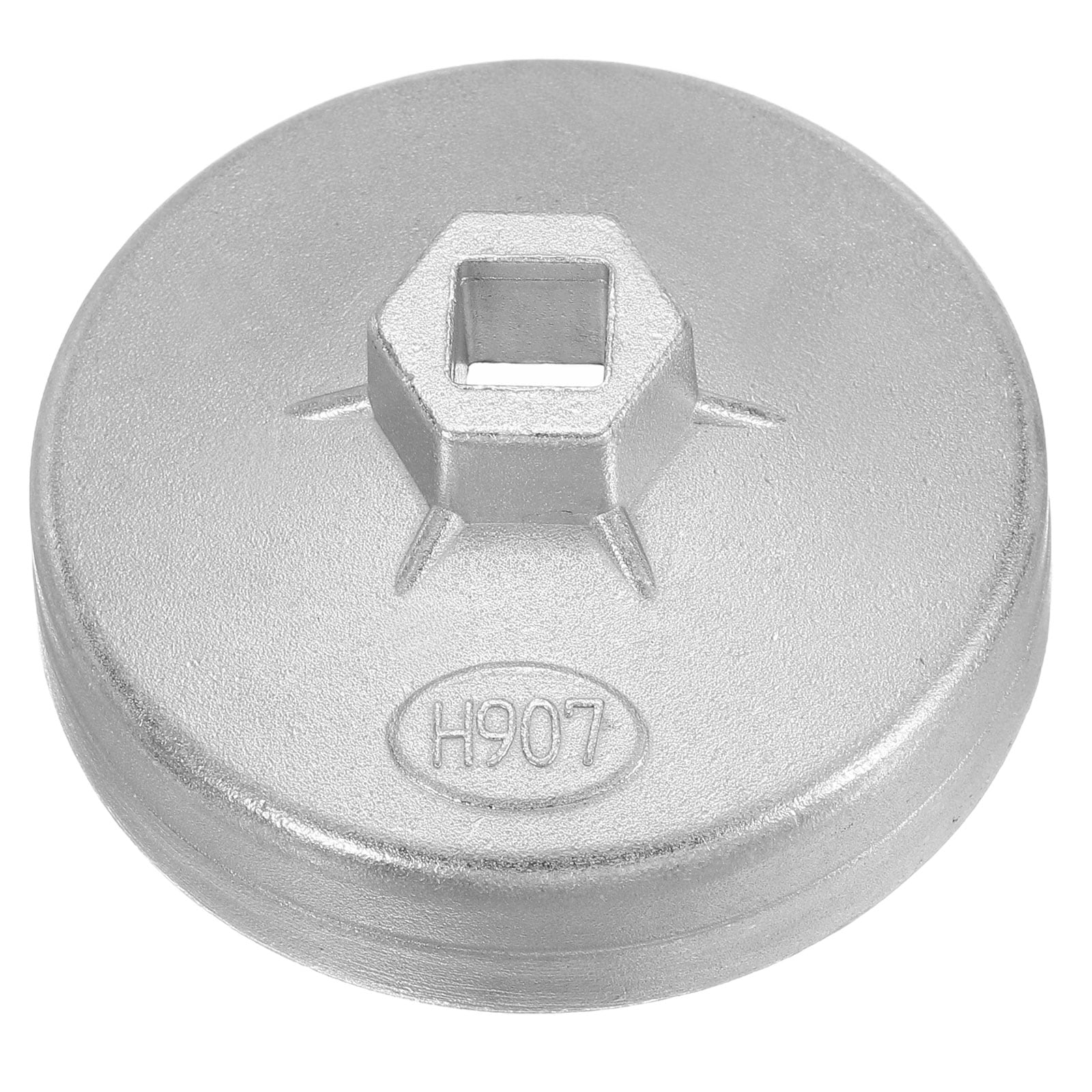 Harfington Oil Filter Cap Wrench 15 Flute 89mm Inner Dia 1/2in Square Drive Aluminum Cup Type Drive Metric Oil Filter Socket Removal Tool for Engine Conduit Fittings #S26062500UX8498