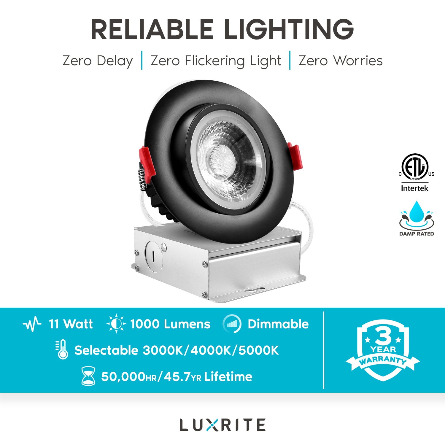 Luxrite LR23257-6PK Led-Retrofit-Downlight - View #7